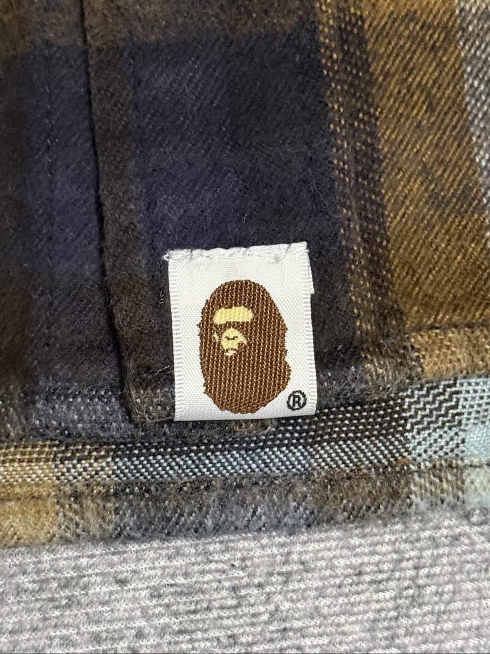 Bape A BATHING APE Plaid Button Up Shirt Size M Size US M / EU 48-50 / 2 - 9 Thumbnail