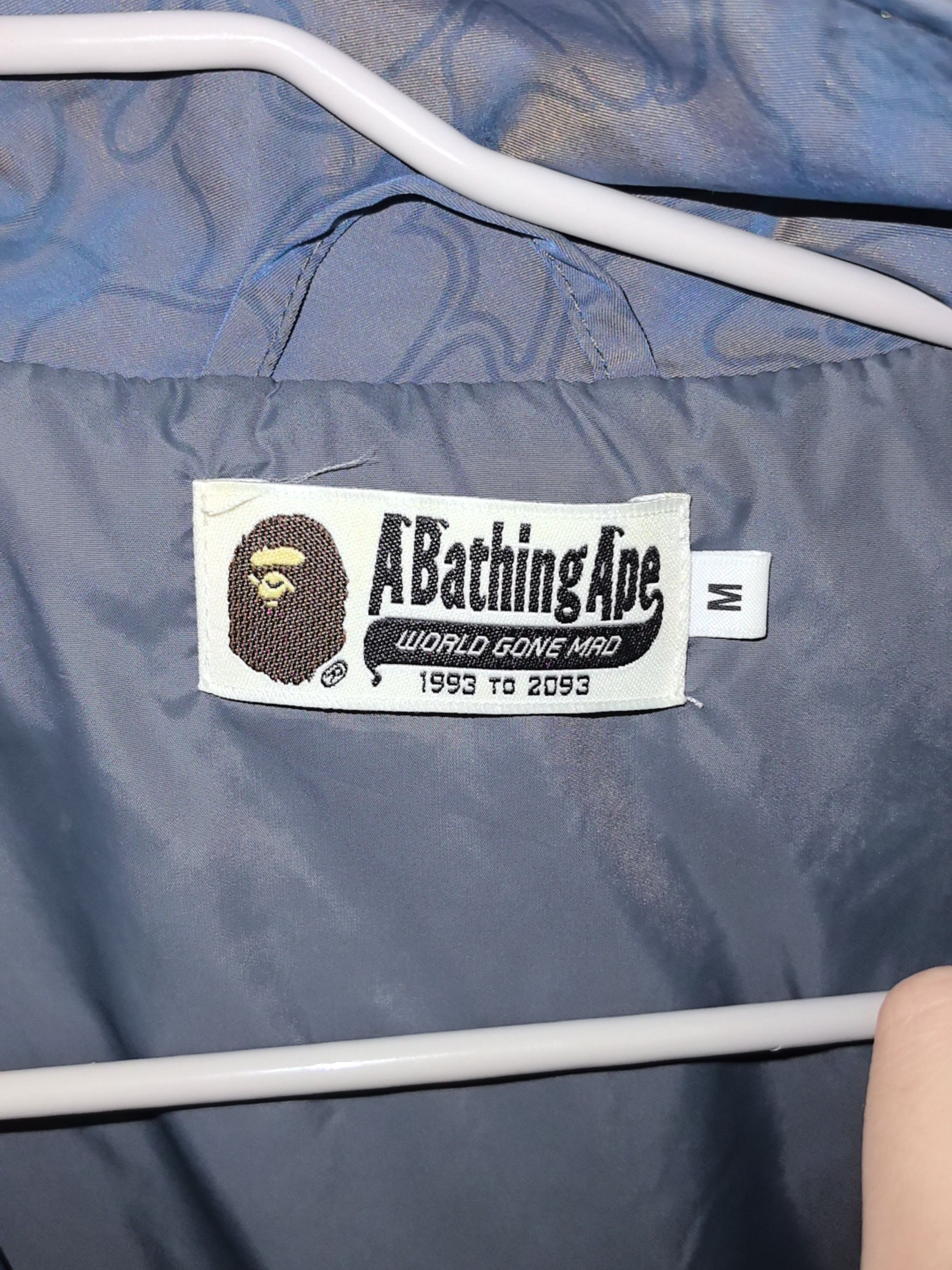 Bape A Bathing Ape x Hajime Sorayama Shark Coach Jacket Size M Size US M / EU 48-50 / 2 - 3 Thumbnail