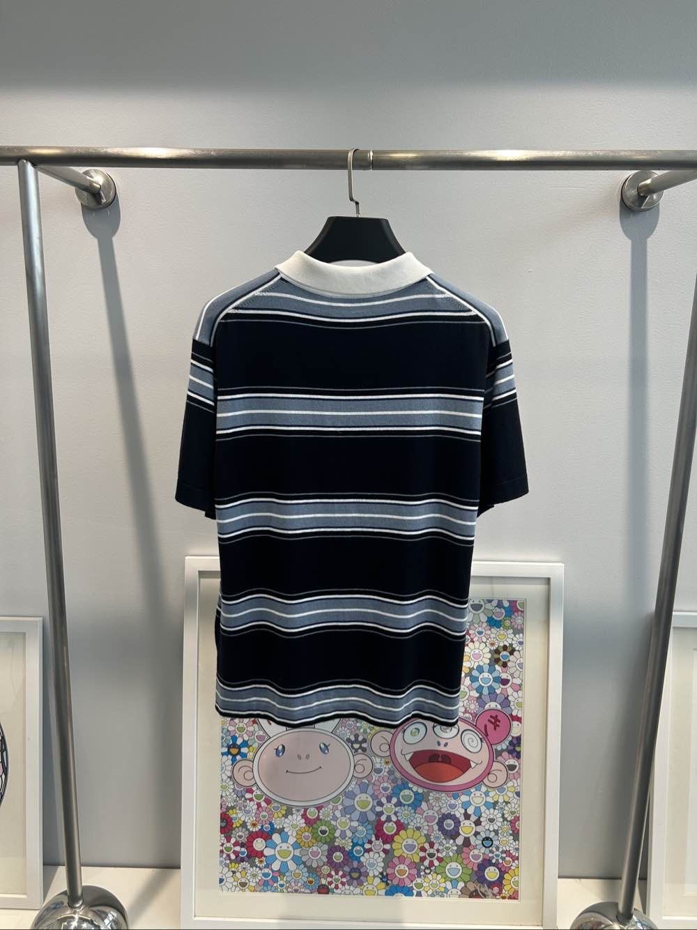 Dior Dior Lily of the Valley Striped Polo Size M Size US M / EU 48-50 / 2 - 2 Thumbnail