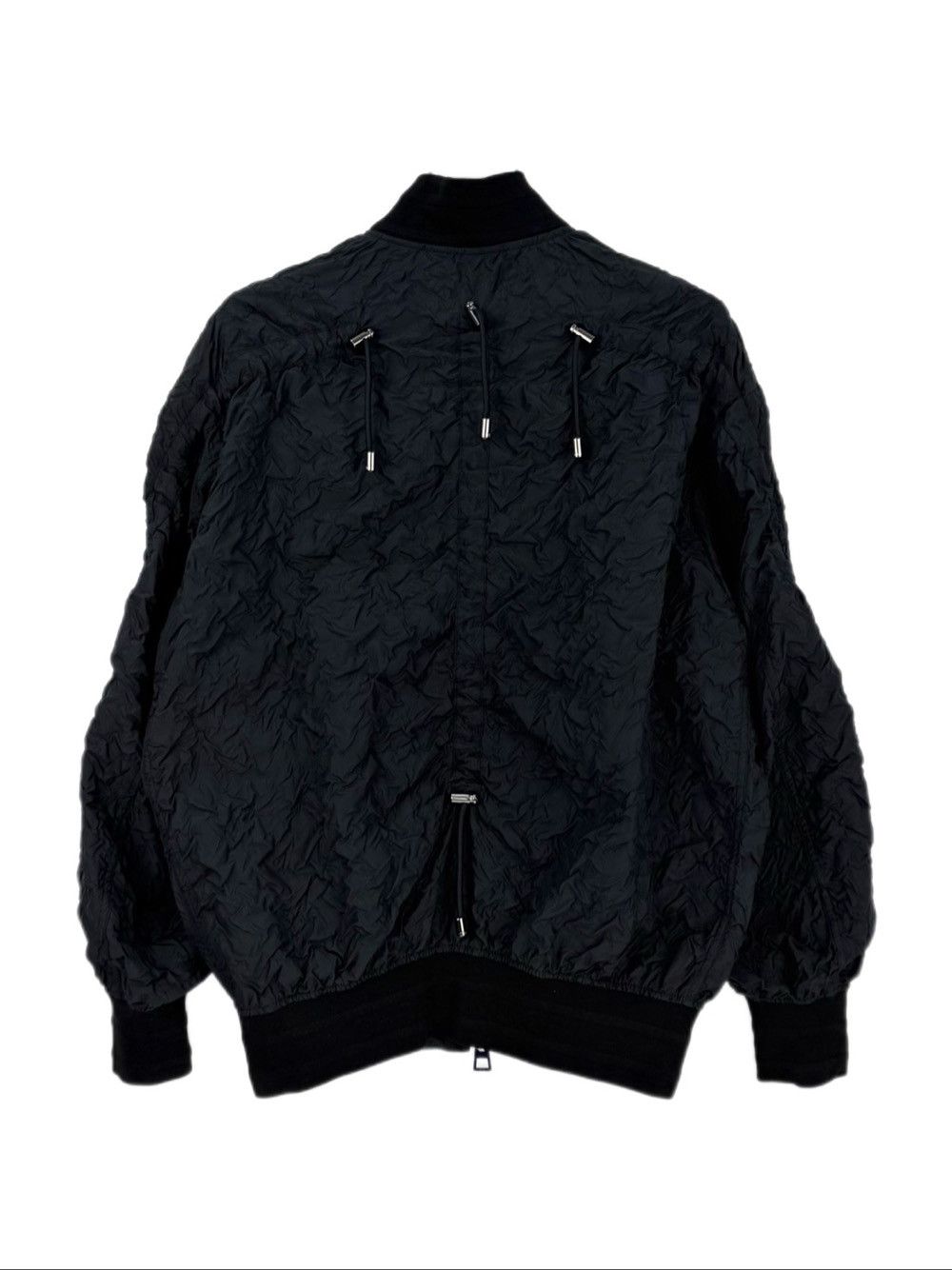 Dior Dior Black Textured Zip-Up Jacket Size XS Size XS / US 0-2 / IT 36-38 - 2 Thumbnail
