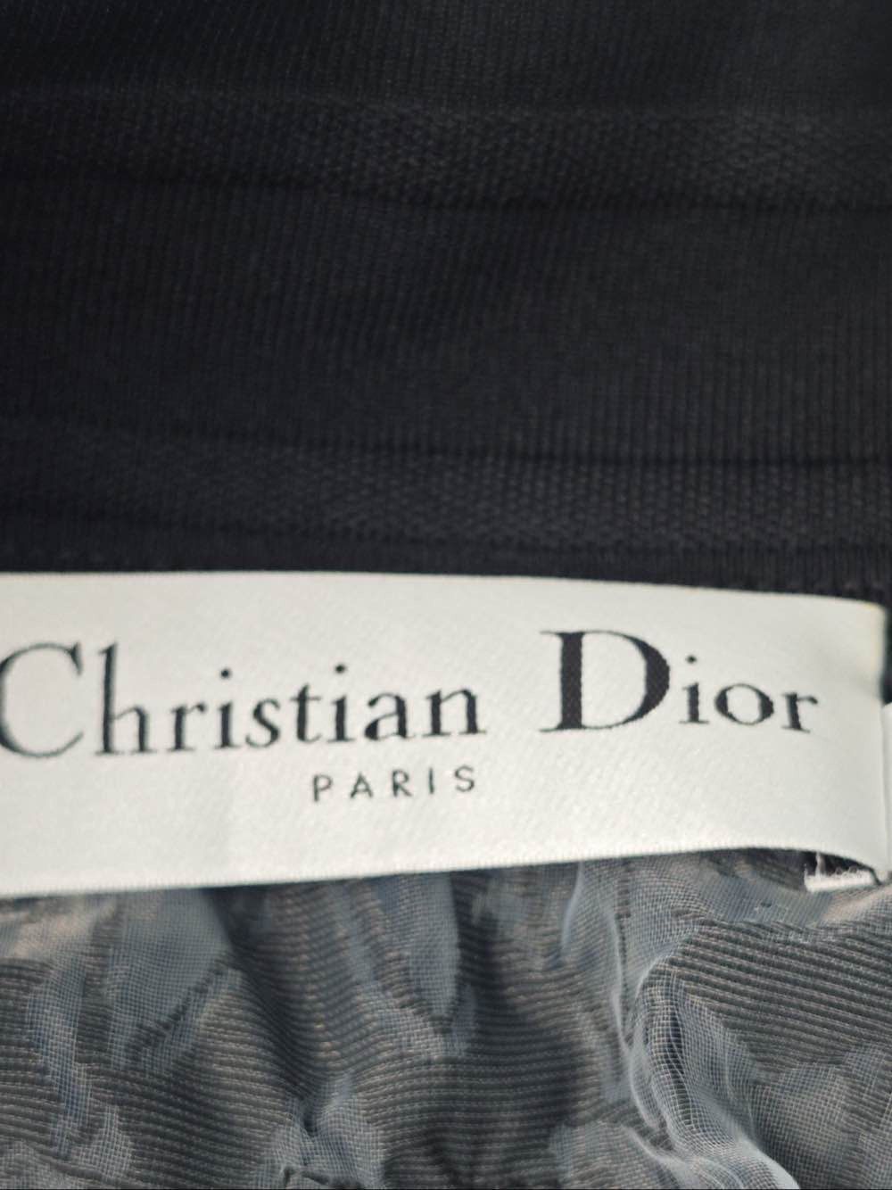 Dior Dior Black Textured Zip-Up Jacket Size XS Size XS / US 0-2 / IT 36-38 - 3 Thumbnail