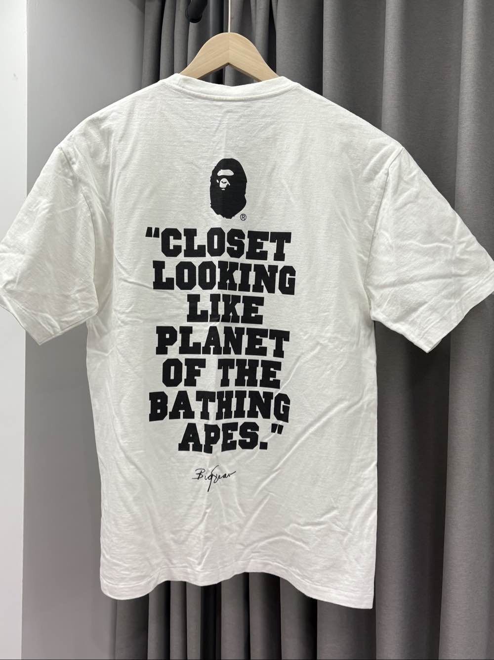 Bape A BATHING APE x Big Sean Rhinestone Graphic T-Shirt XL Size US XL / EU 56 / 4 - 2 Thumbnail