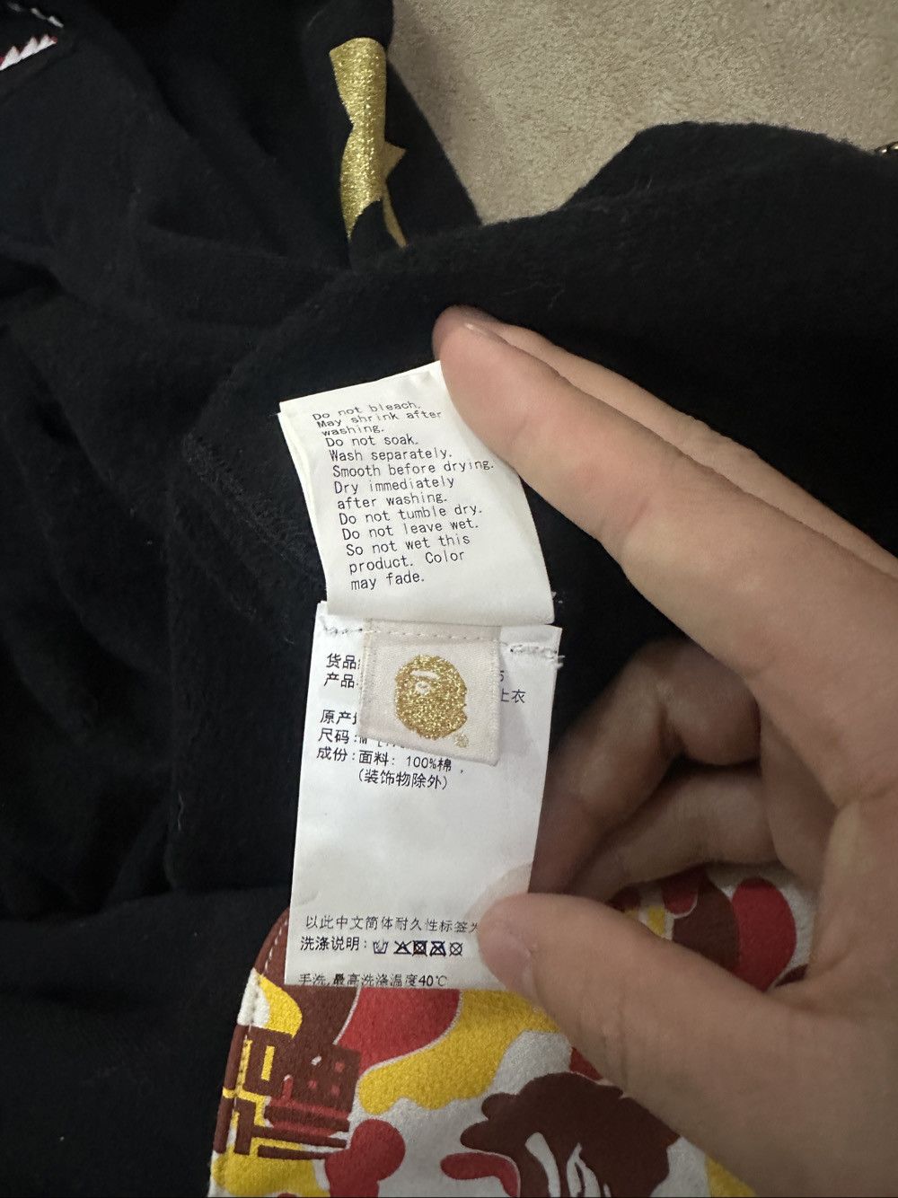 Bape A BATHING APE Shark Full Zip Hoodie Size M Size US M / EU 48-50 / 2 - 4 Thumbnail