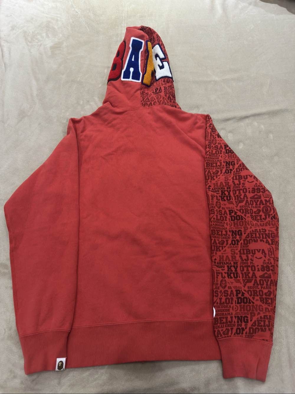 Bape A Bathing Ape XXV Logo Zip Hoodie Size L Size US L / EU 52-54 / 3 - 2 Thumbnail