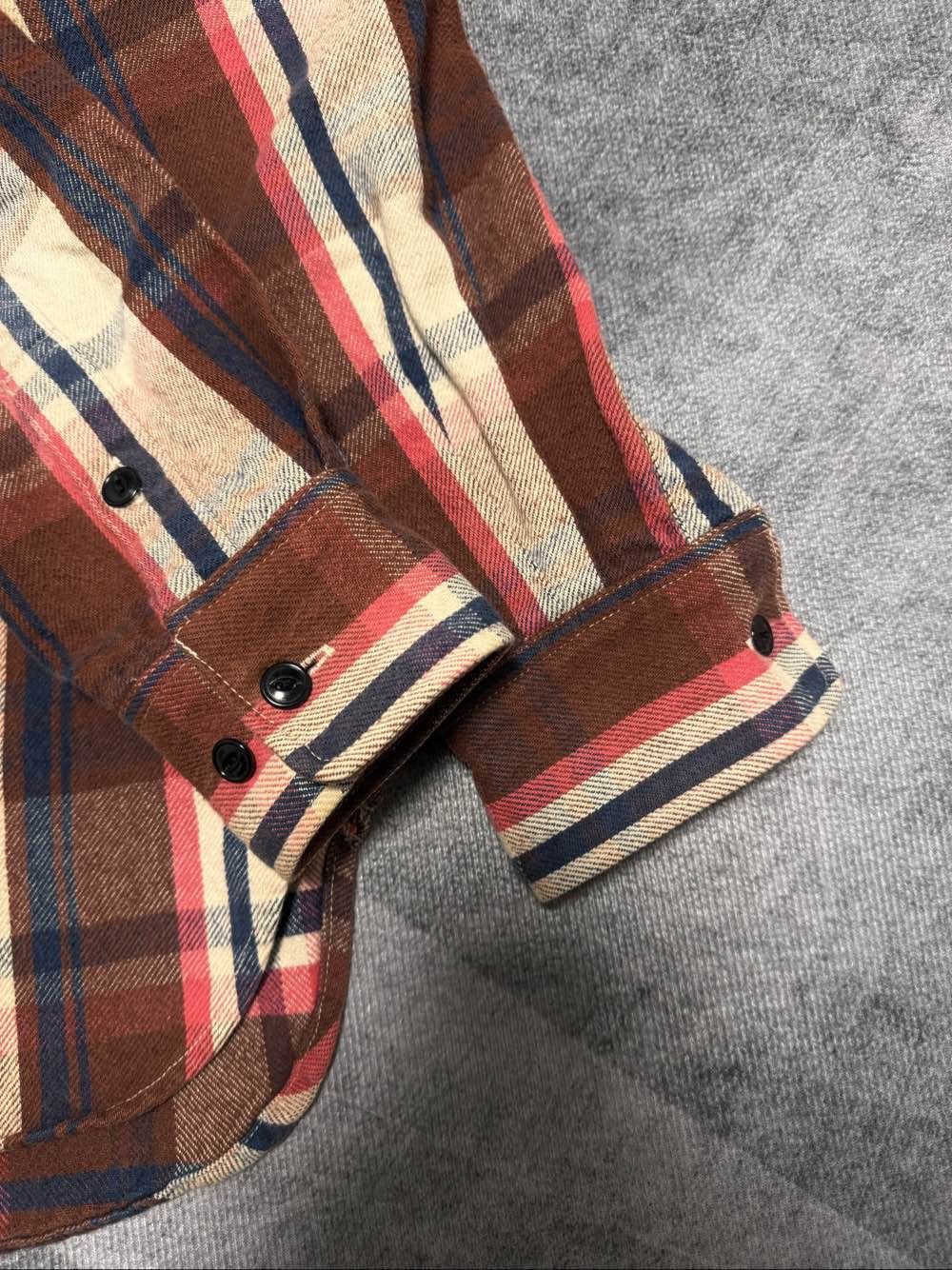 Bape A BATHING APE Plaid Flannel Shirt Size M Size US M / EU 48-50 / 2 - 6 Thumbnail