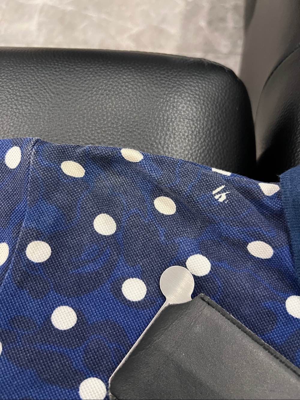 Bape A Bathing Ape Blue Camo Polka Dot Polo Size L Size L / US 10 / IT 46 - 8 Thumbnail