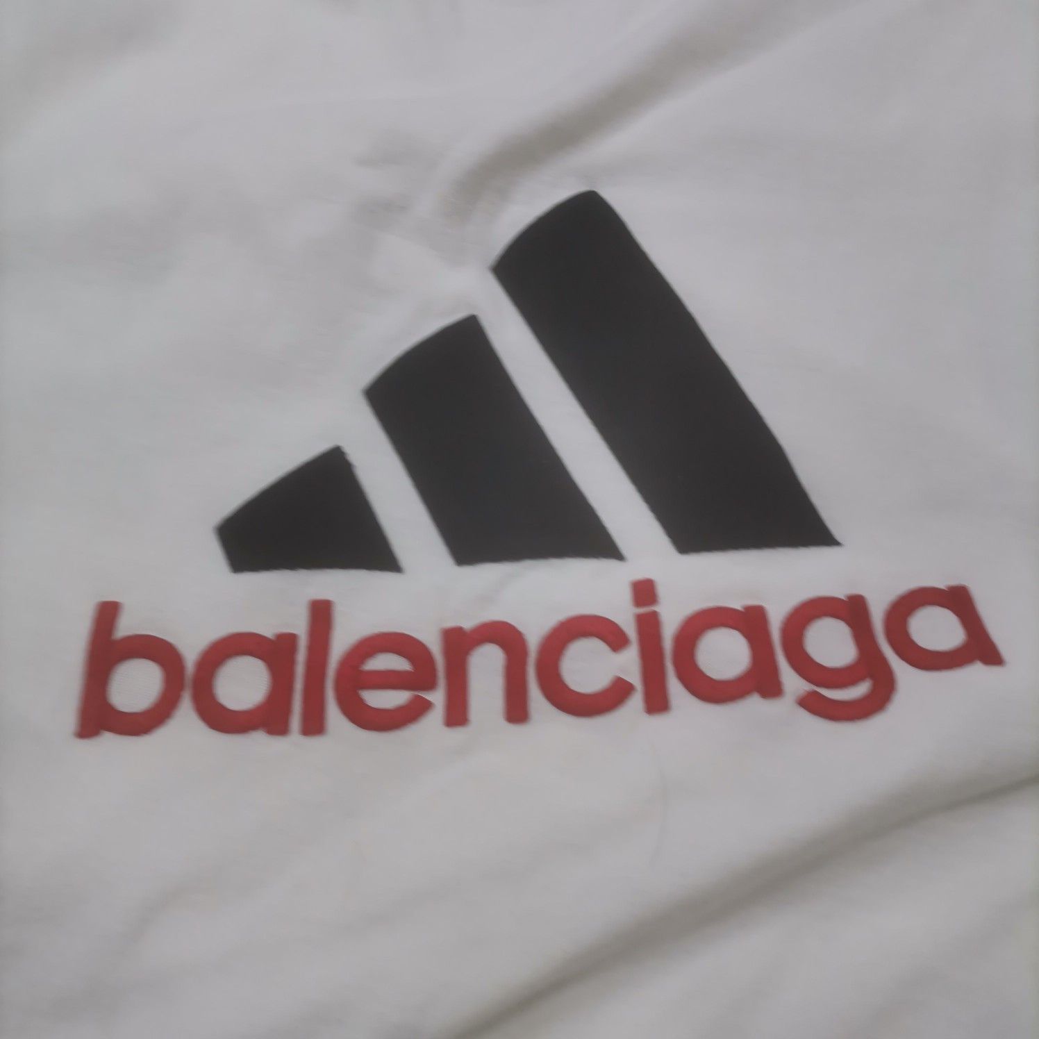 Adidas Adidas Originals x Balenciaga Logo T-Shirt Size L Size US L / EU 52-54 / 3 - 5 Thumbnail