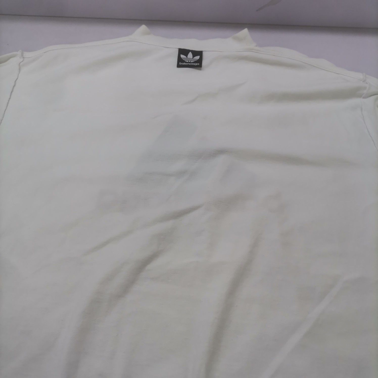 Adidas Adidas Originals x Balenciaga Logo T-Shirt Size L Size US L / EU 52-54 / 3 - 18 Thumbnail