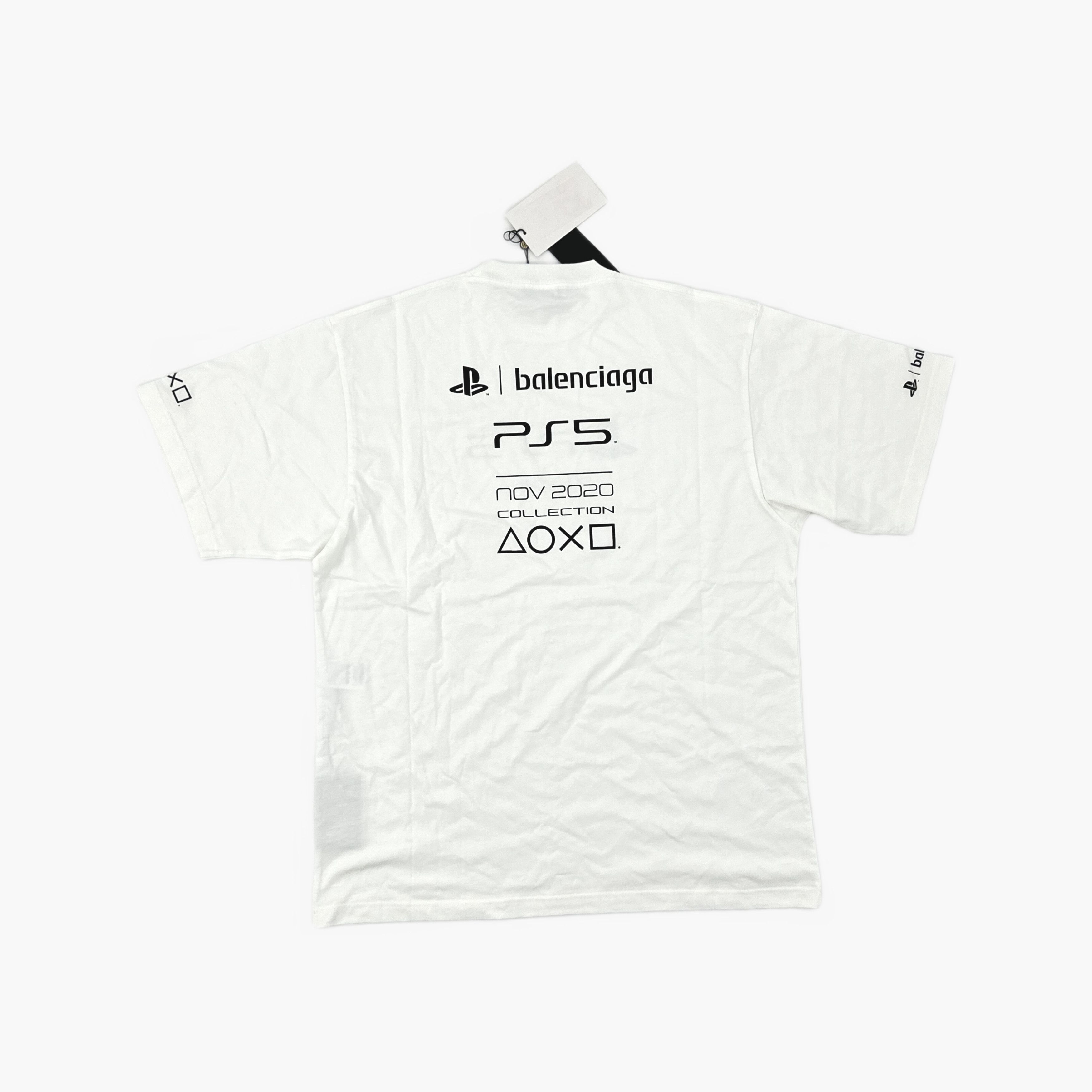 Balenciaga Balenciaga x PlayStation Logo T-Shirt Size XS Size US XS / EU 42 / 0 - 2 Thumbnail