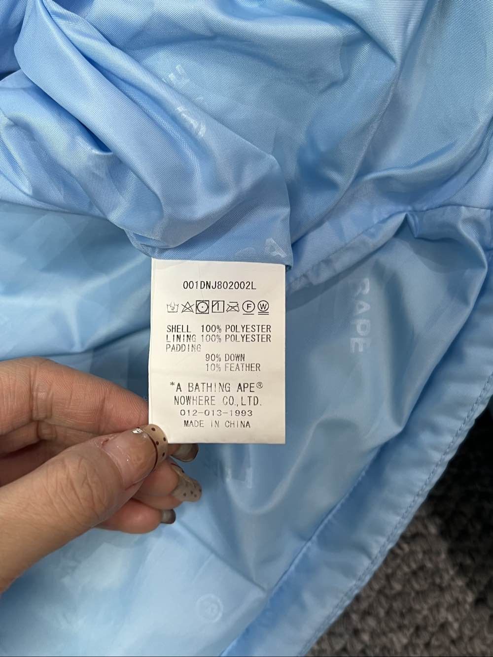 Bape A Bathing Ape Monogram Puffer Jacket Size S Size US S / EU 44-46 / 1 - 4 Thumbnail