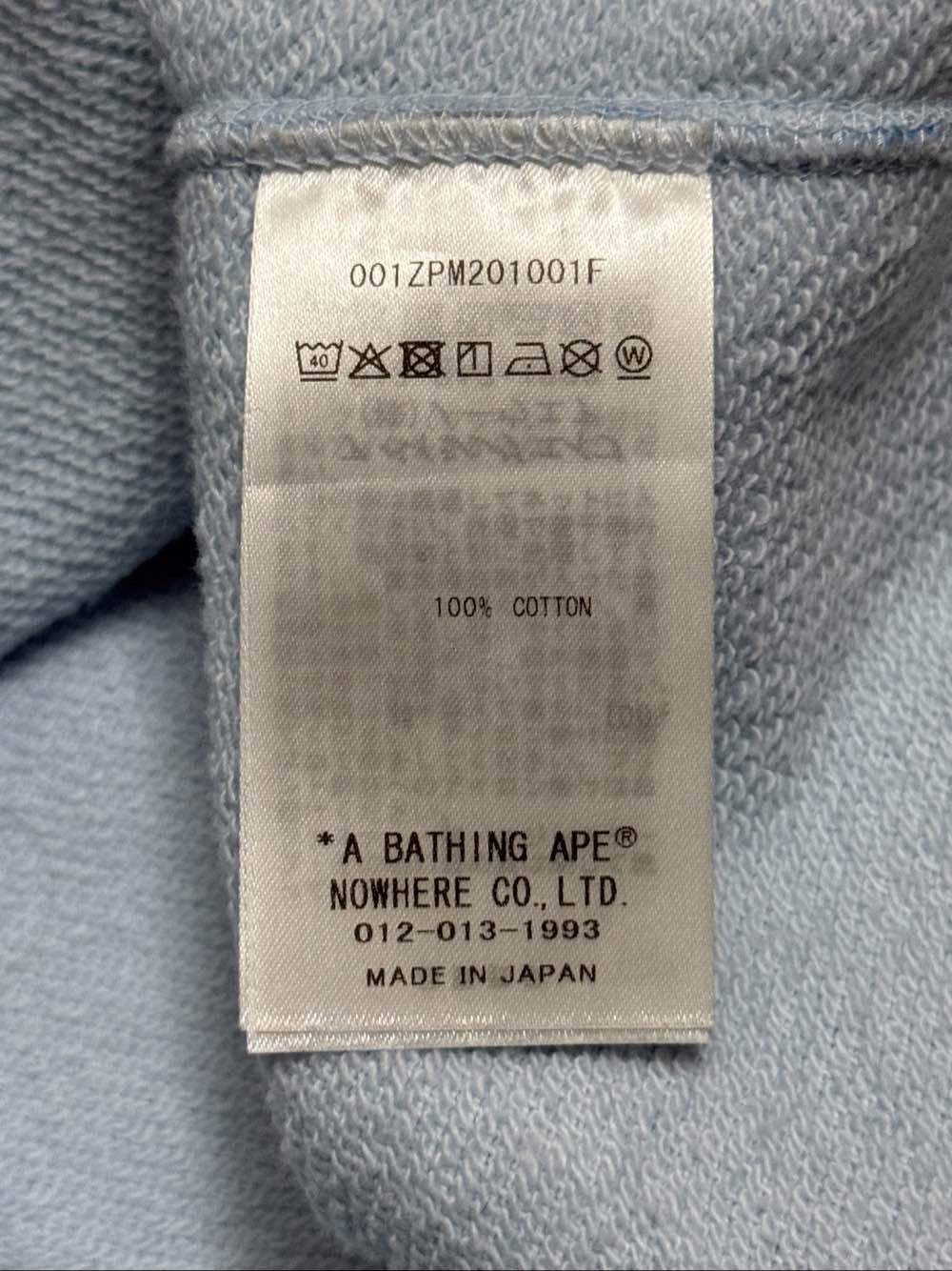 Bape A Bathing Ape Blue Camo Shark Hoodie Size M Size US M / EU 48-50 / 2 - 14 Thumbnail