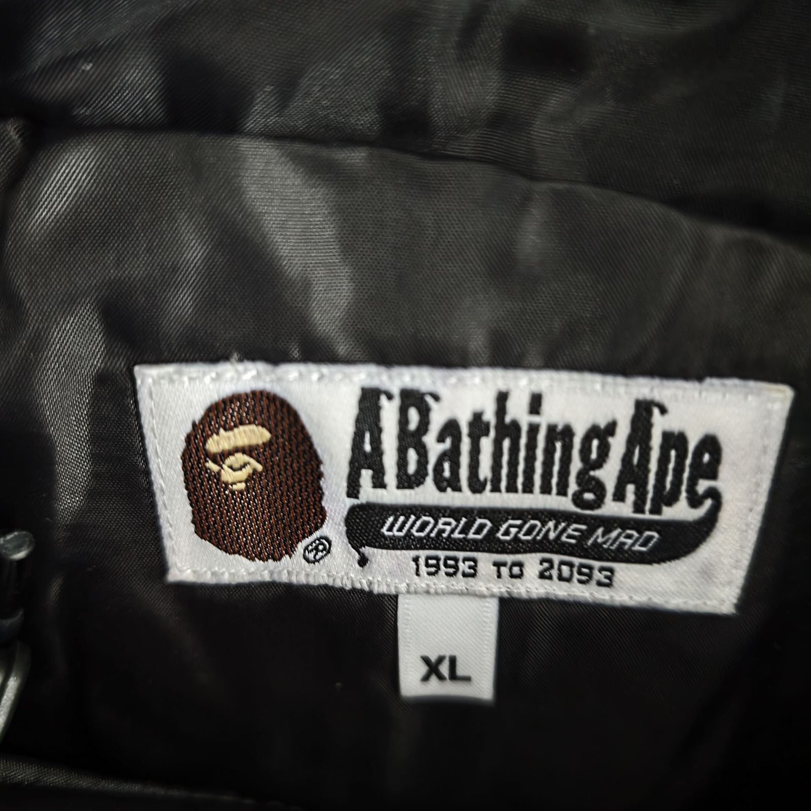 Bape A Bathing Ape Logo Down Jacket XL Size US XL / EU 56 / 4 - 3 Thumbnail