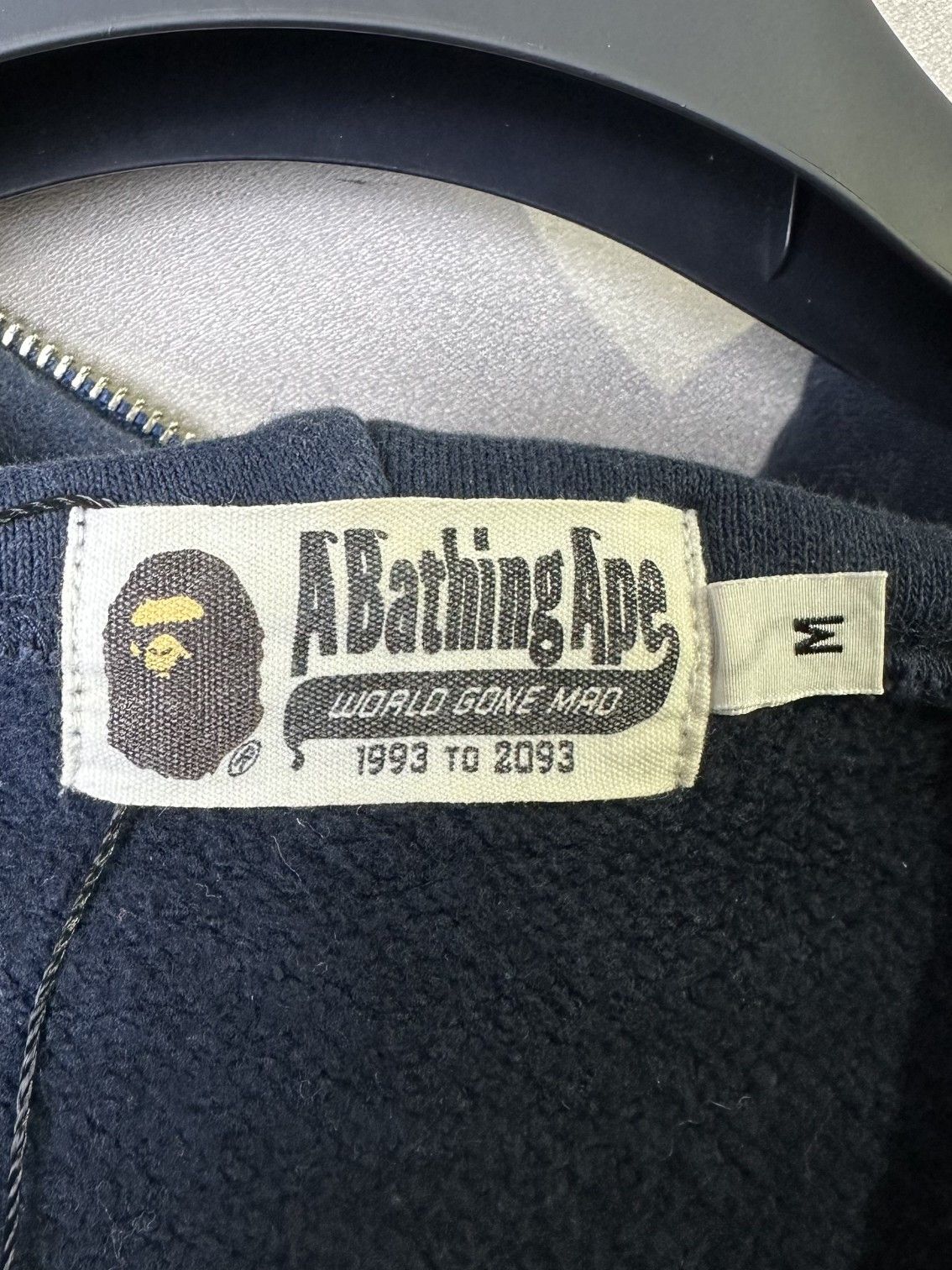 Bape A BATHING APE Star Pattern Full Zip Hoodie M Size US M / EU 48-50 / 2 - 3 Thumbnail