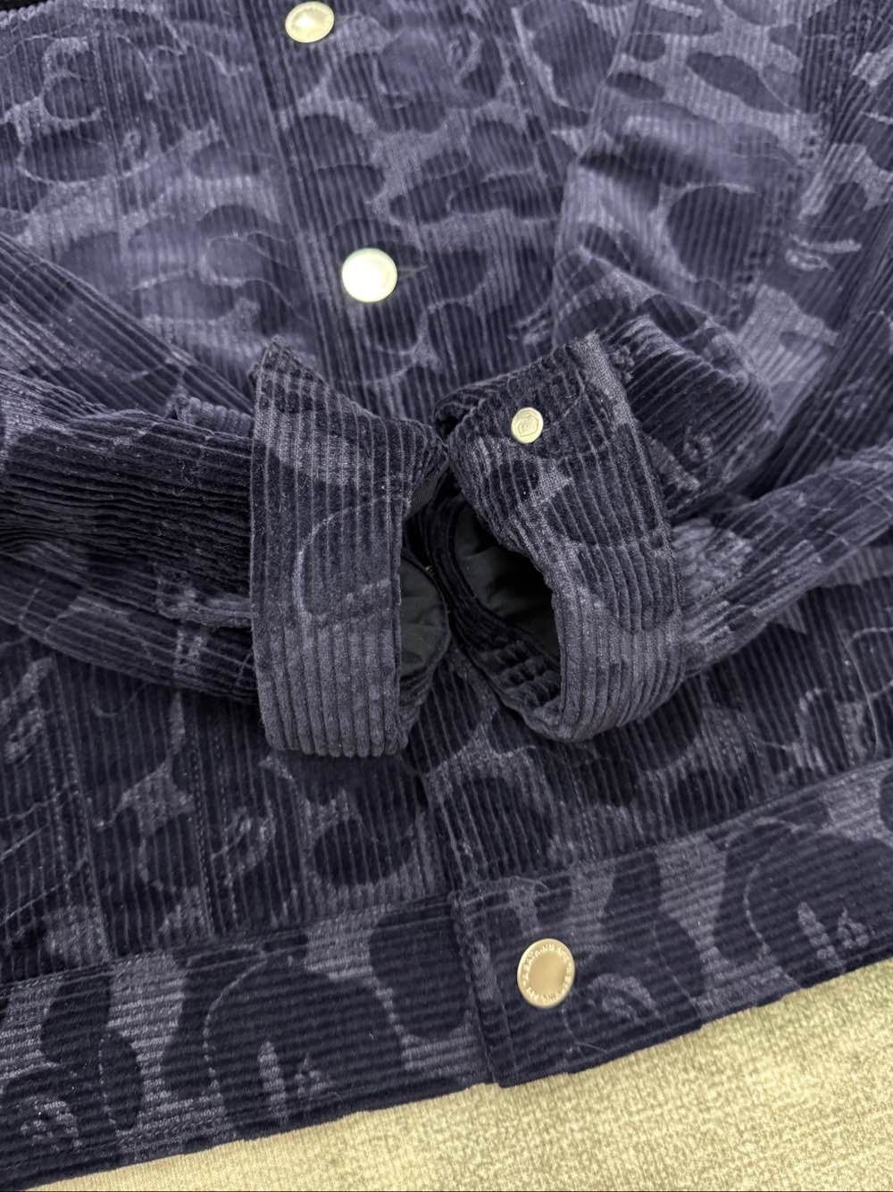 Bape A BATHING APE Camo Corduroy Jacket Size L Size US L / EU 52-54 / 3 - 7 Thumbnail
