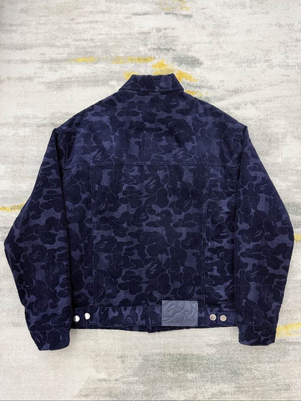 Bape A BATHING APE Camo Corduroy Jacket Size L Size US L / EU 52-54 / 3 - 2 Thumbnail