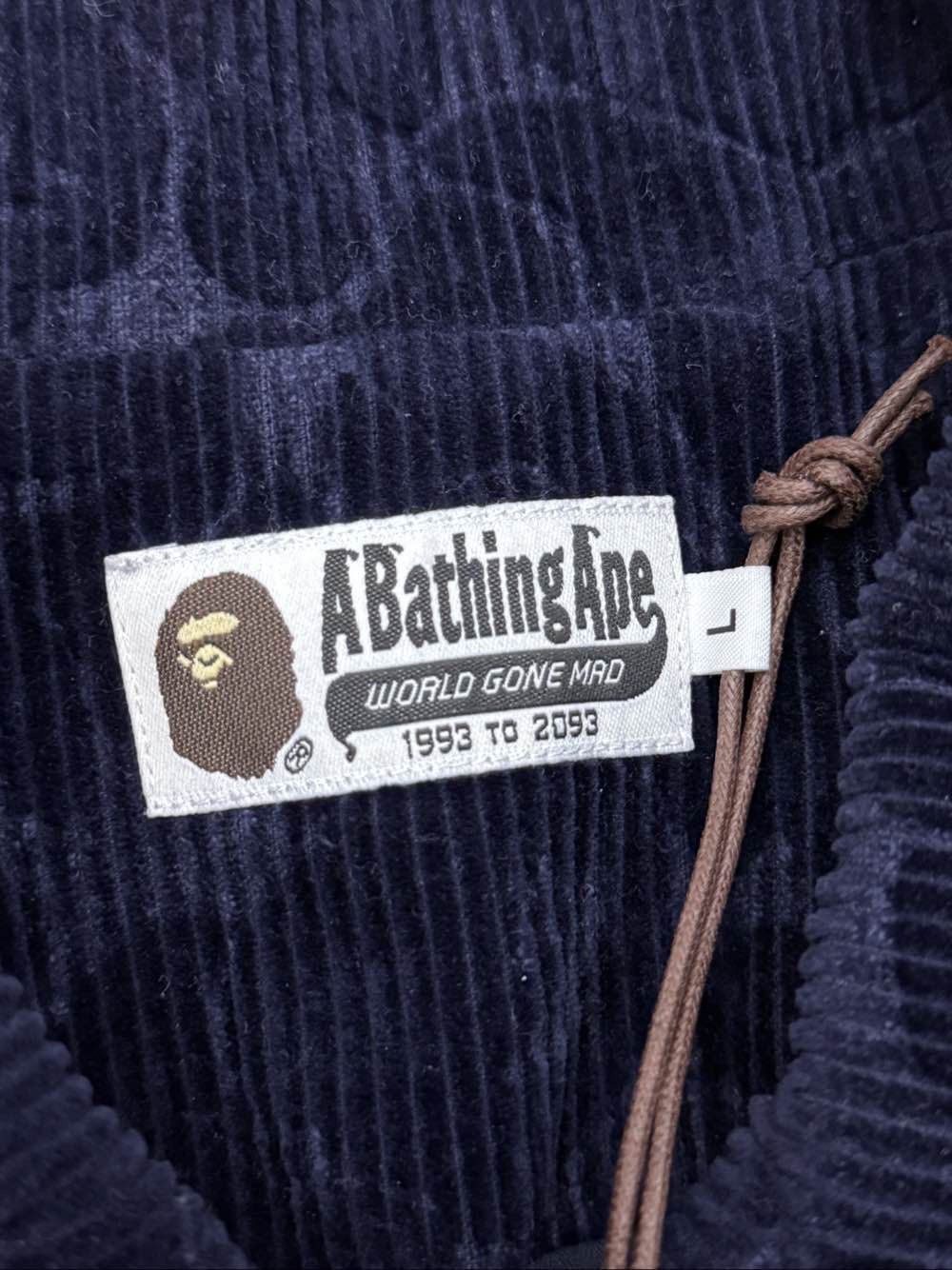 Bape A BATHING APE Camo Corduroy Jacket Size L Size US L / EU 52-54 / 3 - 3 Thumbnail