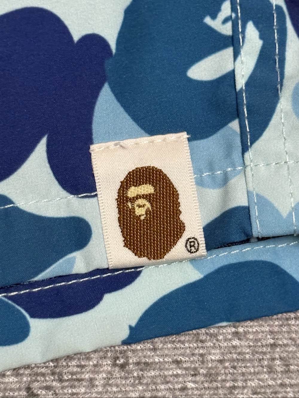 Bape A Bathing Ape Blue Camo Shorts XL Size US 36 / EU 52 - 6 Thumbnail
