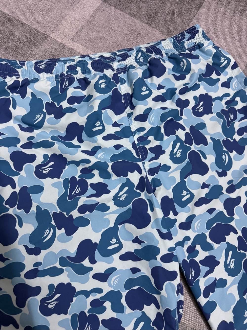 Bape A Bathing Ape Blue Camo Shorts XL Size US 36 / EU 52 - 5 Thumbnail