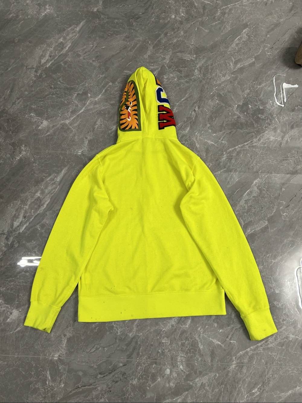 Bape A Bathing Ape Neon Shark Full Zip Hoodie Size XL Size US XL / EU 56 / 4 - 2 Thumbnail