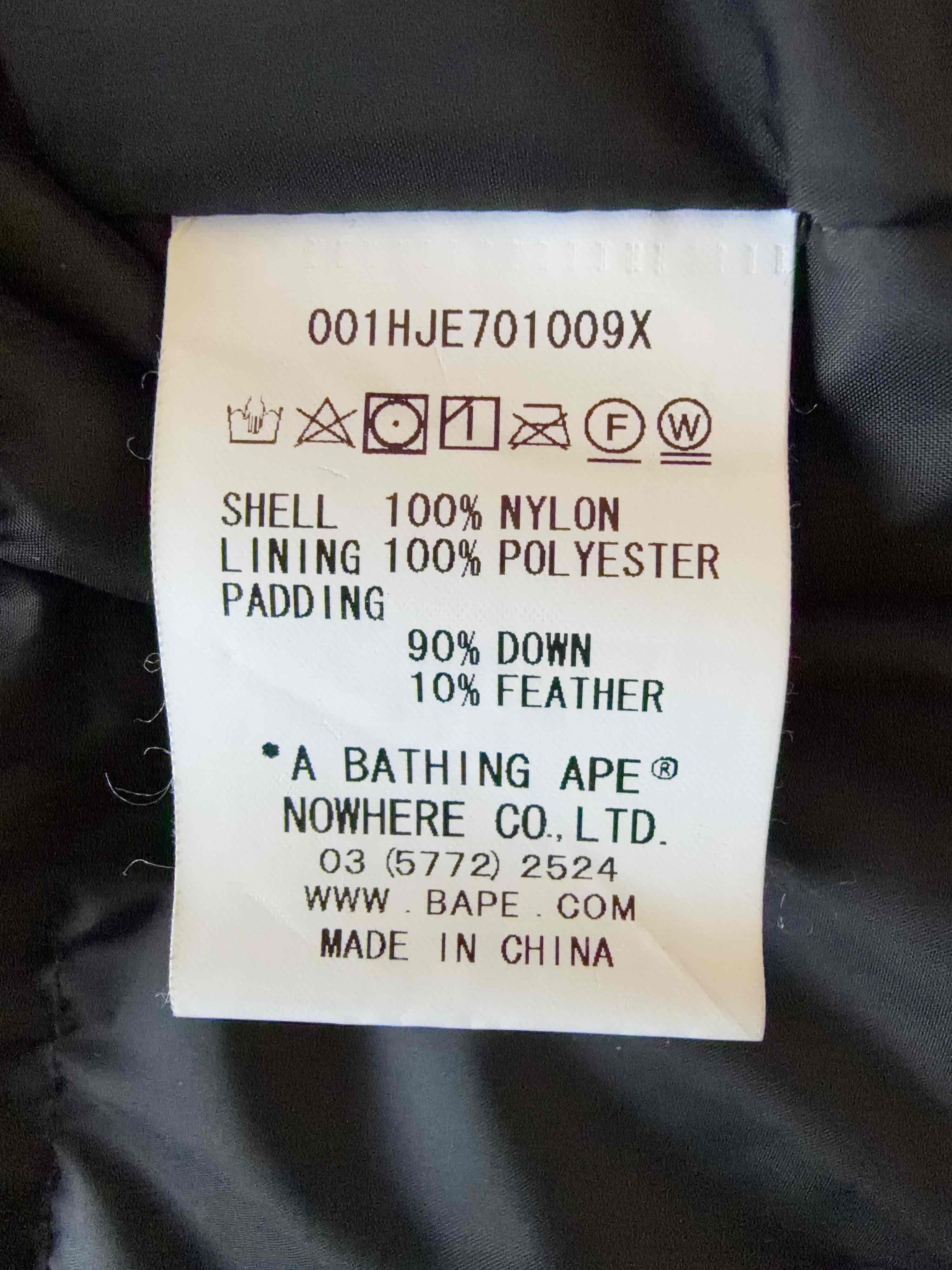Bape A Bathing Ape 1st Camo Snowboard Down Jacket Size L Size US L / EU 52-54 / 3 - 4 Thumbnail