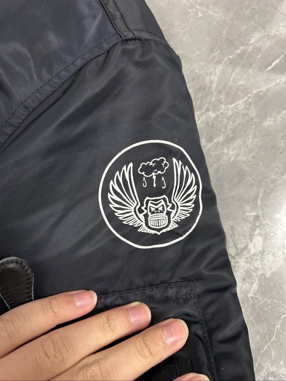 Bape A Bathing Ape Shark Bomber Jacket Size L Size US L / EU 52-54 / 3 - 9 Thumbnail