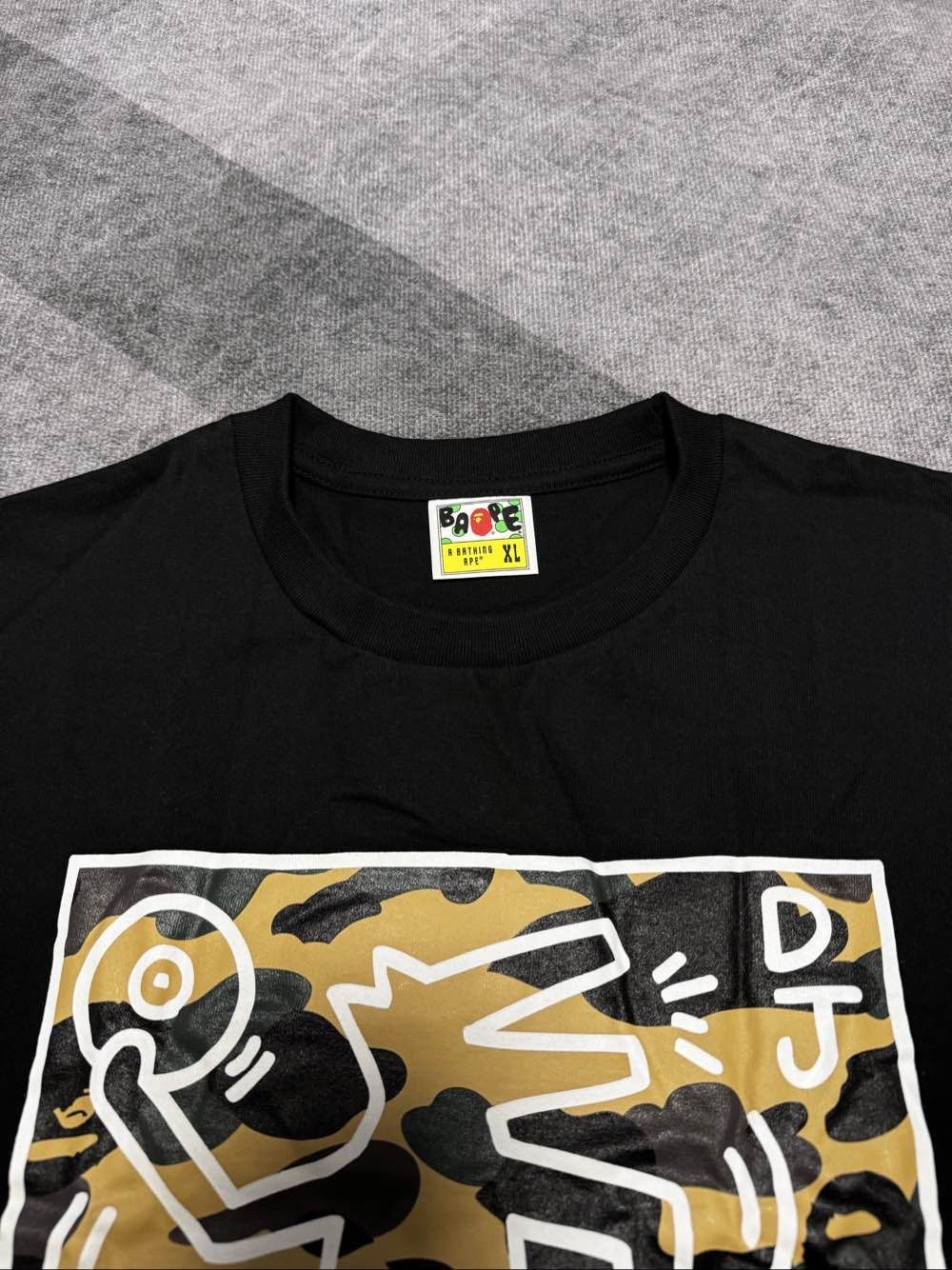 Bape A Bathing Ape x Keith Haring Graphic T-Shirt XL Size US XL / EU 56 / 4 - 3 Thumbnail