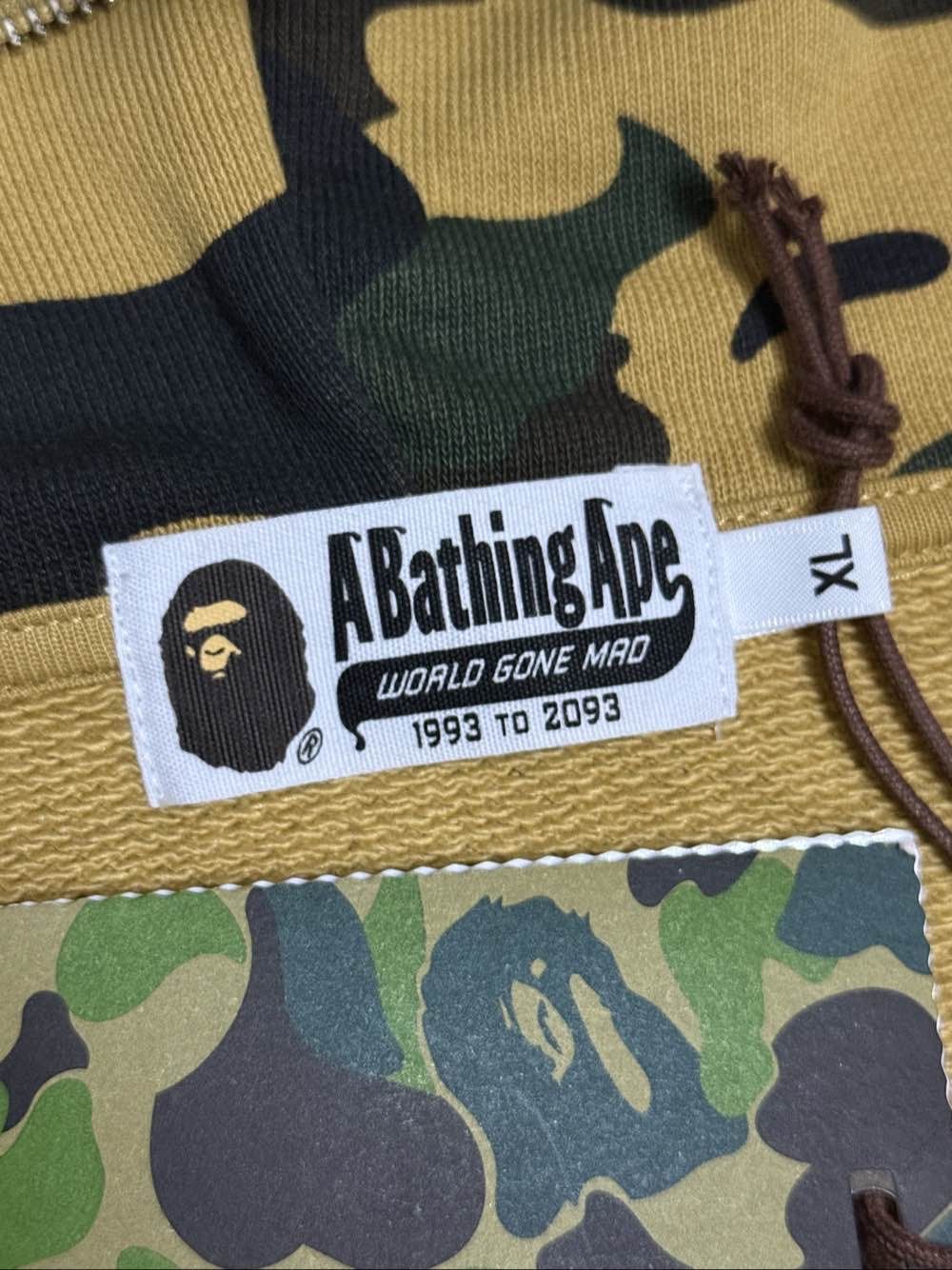 Bape A Bathing Ape Camo Crystal Zip Hoodie XL Size US XL / EU 56 / 4 - 3 Thumbnail