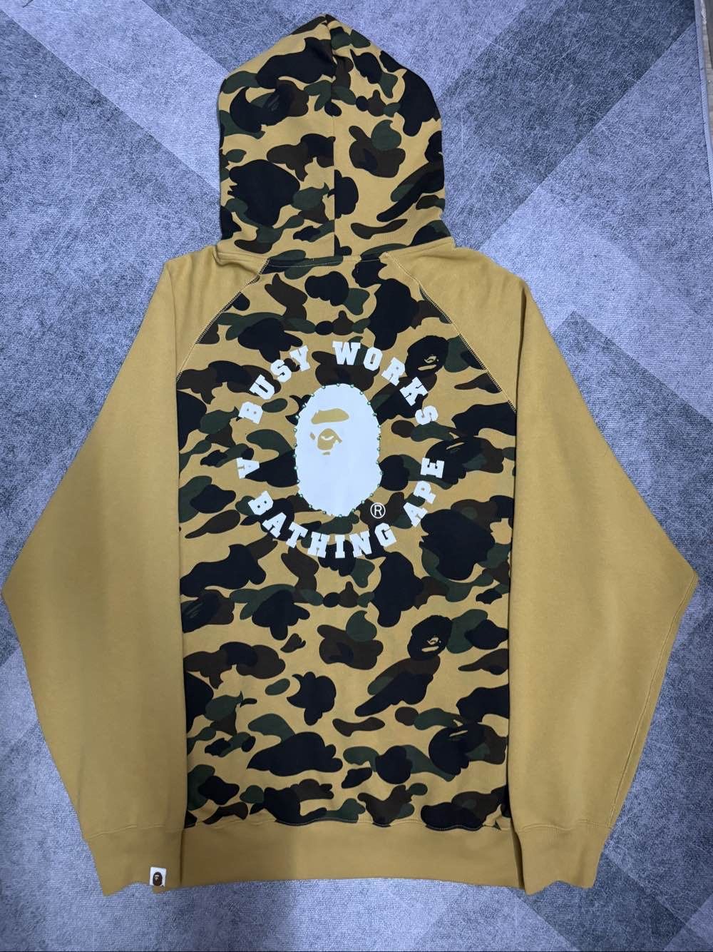Bape A Bathing Ape Camo Crystal Zip Hoodie XL Size US XL / EU 56 / 4 - 2 Thumbnail