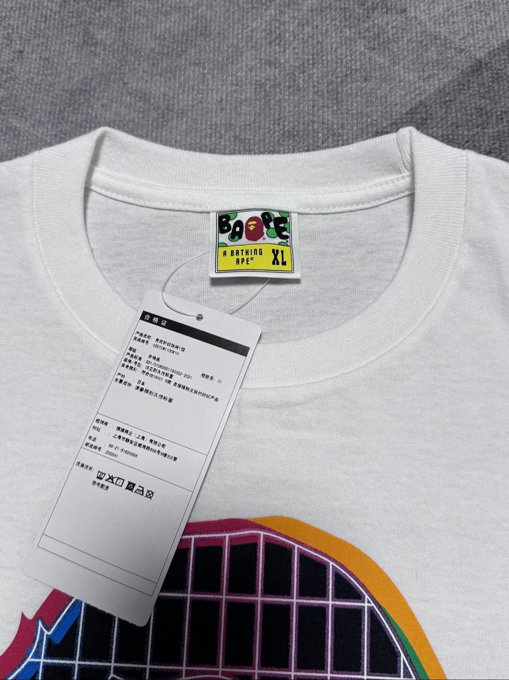 Bape A BATHING APE Tokyo Graphic T-Shirt Size XL Size US XL / EU 56 / 4 - 3 Thumbnail