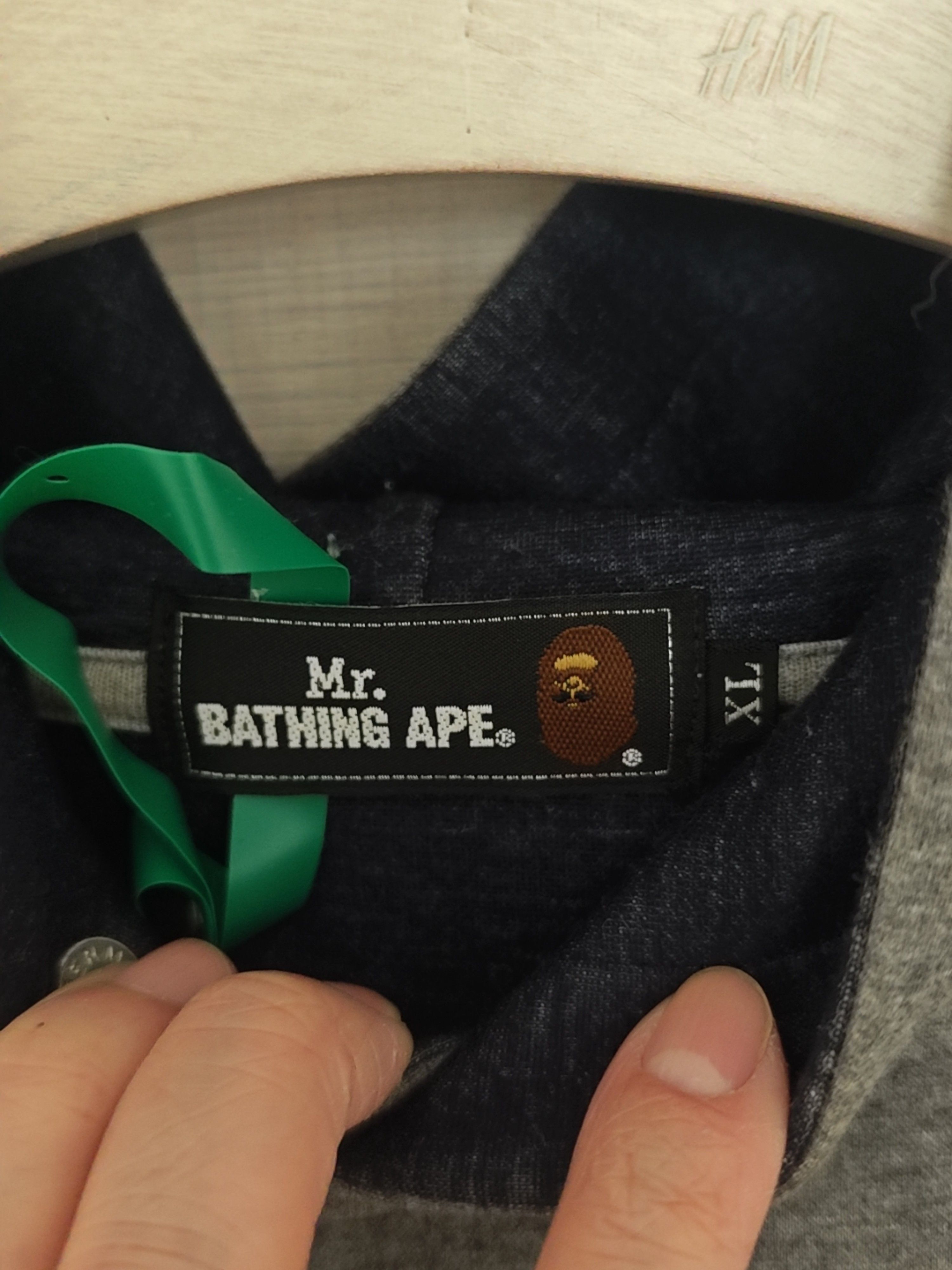 Bape A Bathing Ape Mr. Bathing Ape Logo Hoodie Size XL Size US XL / EU 56 / 4 - 3 Thumbnail