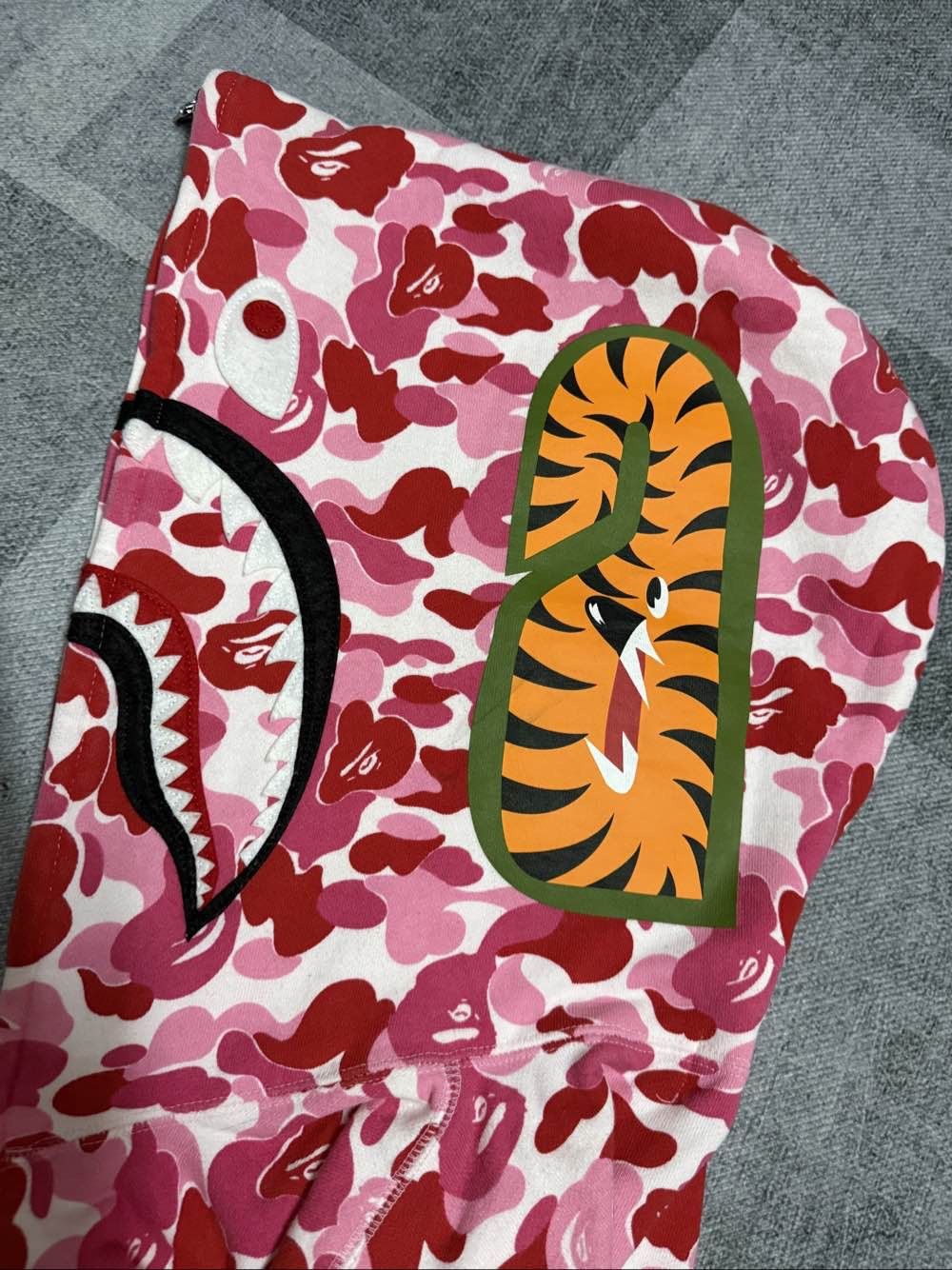 Bape A Bathing Ape ABC Camo Shark Full Zip Hoodie XL Size US XL / EU 56 / 4 - 12 Thumbnail