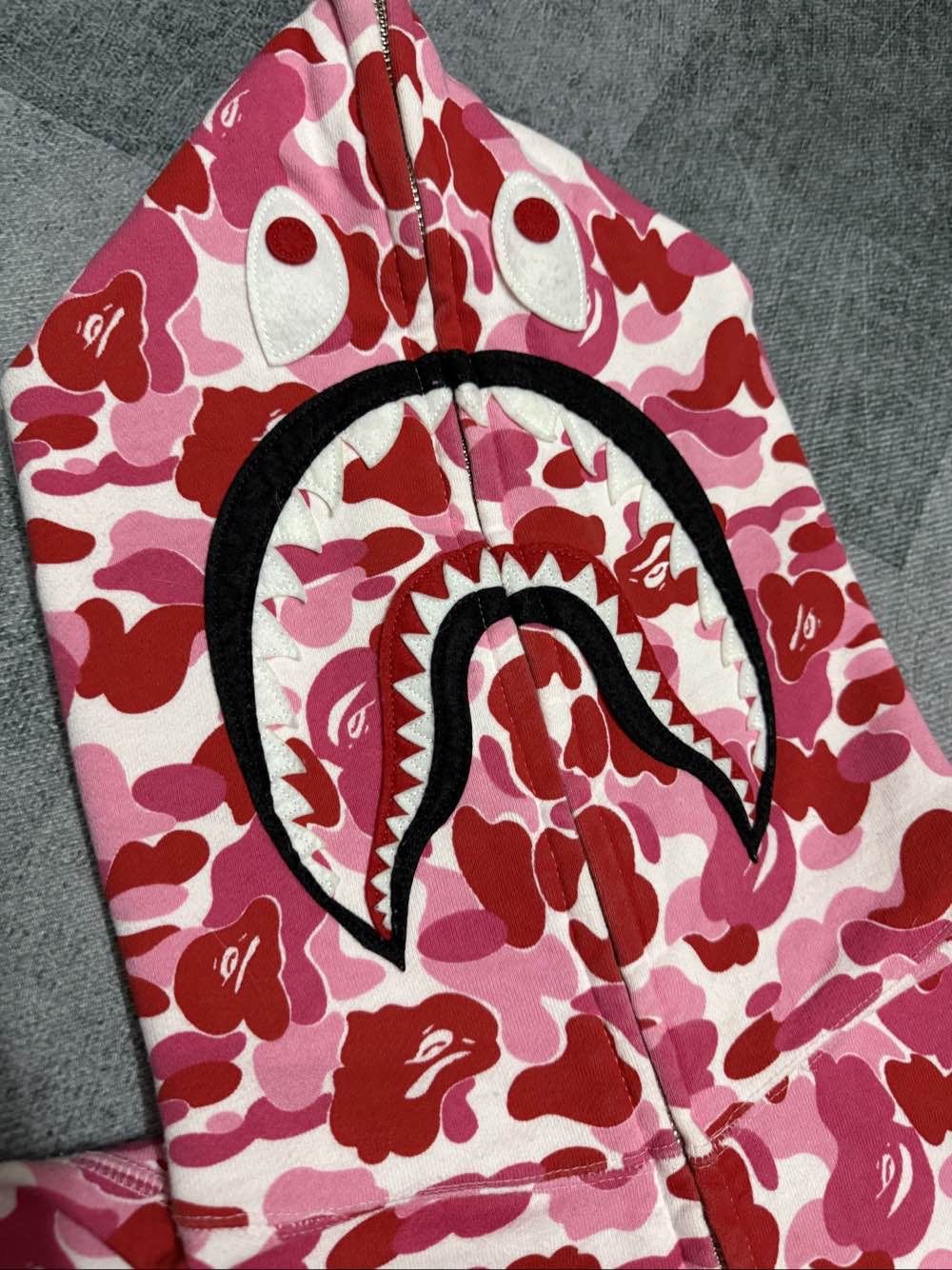 Bape A Bathing Ape ABC Camo Shark Full Zip Hoodie XL Size US XL / EU 56 / 4 - 9 Thumbnail