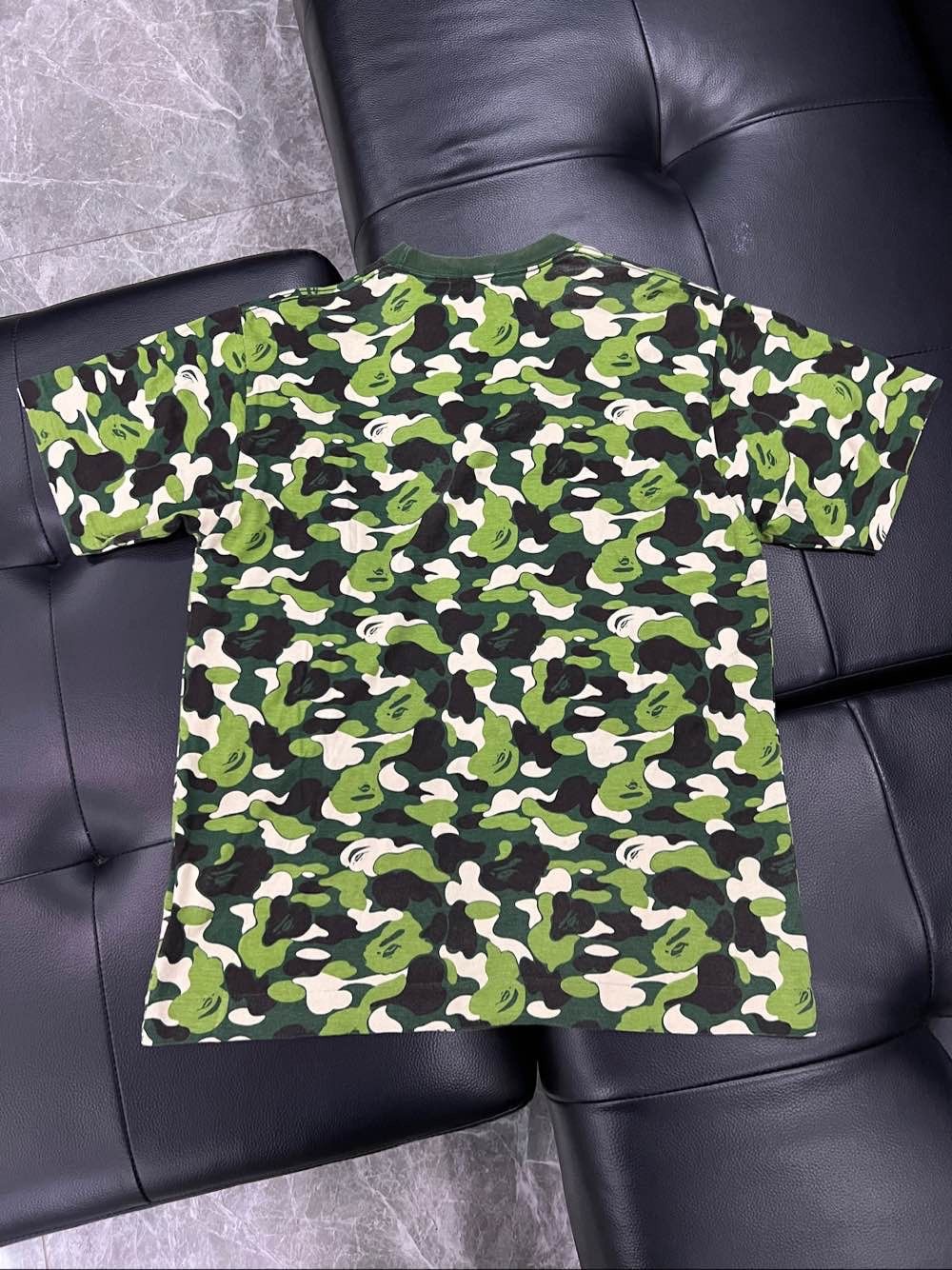 Bape A Bathing Ape Green Camo T-Shirt Size M Size US M / EU 48-50 / 2 - 2 Thumbnail