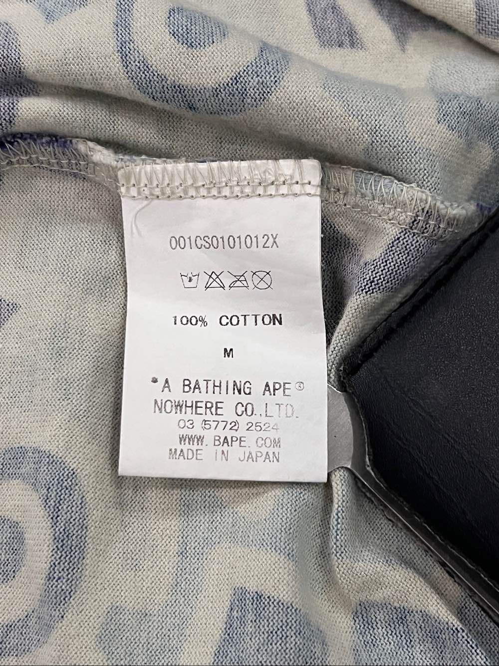 Bape A BATHING APE Camo Graphic T-Shirt Size M Size US M / EU 48-50 / 2 - 4 Thumbnail