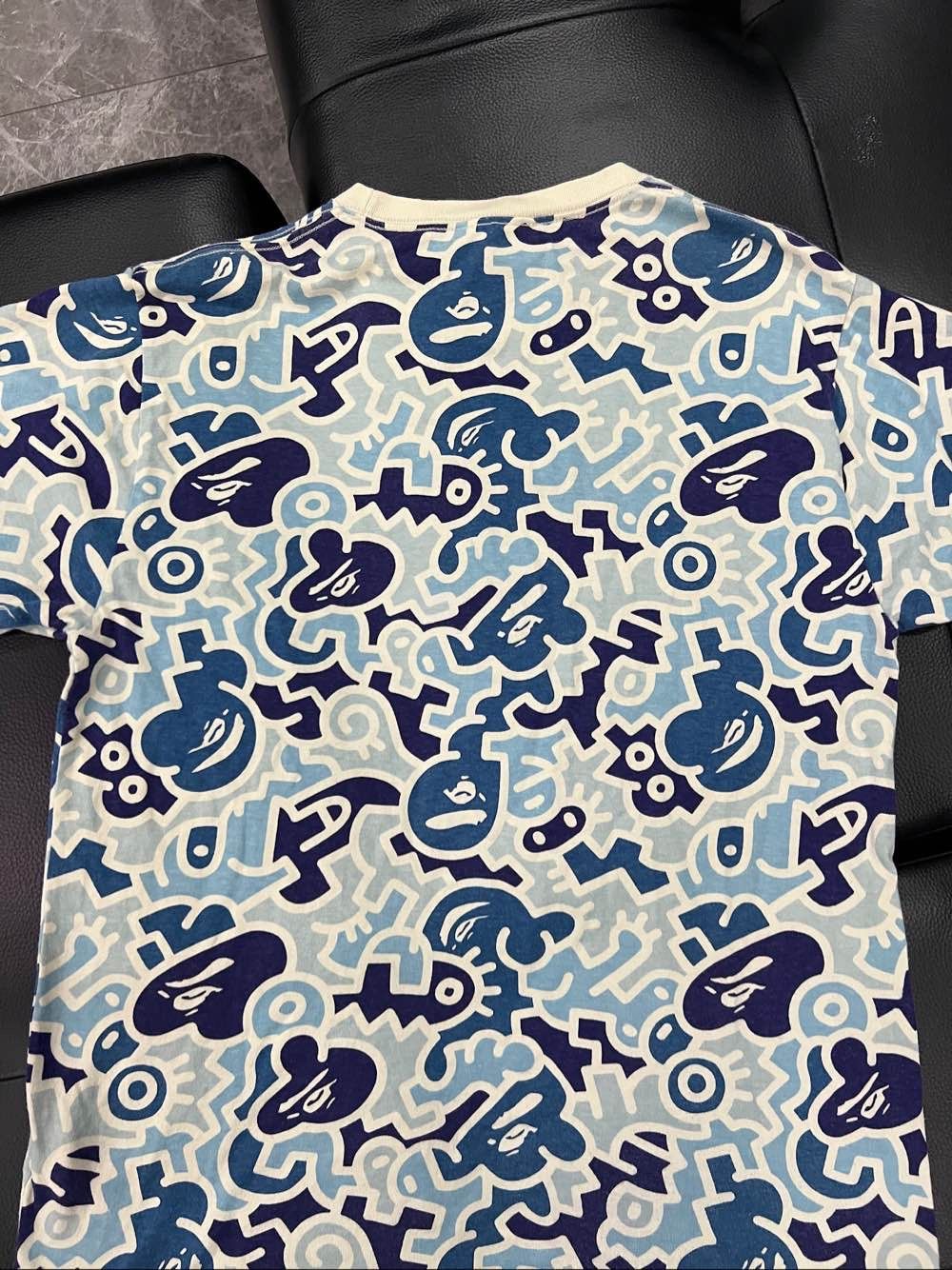 Bape A BATHING APE Camo Graphic T-Shirt Size M Size US M / EU 48-50 / 2 - 12 Thumbnail