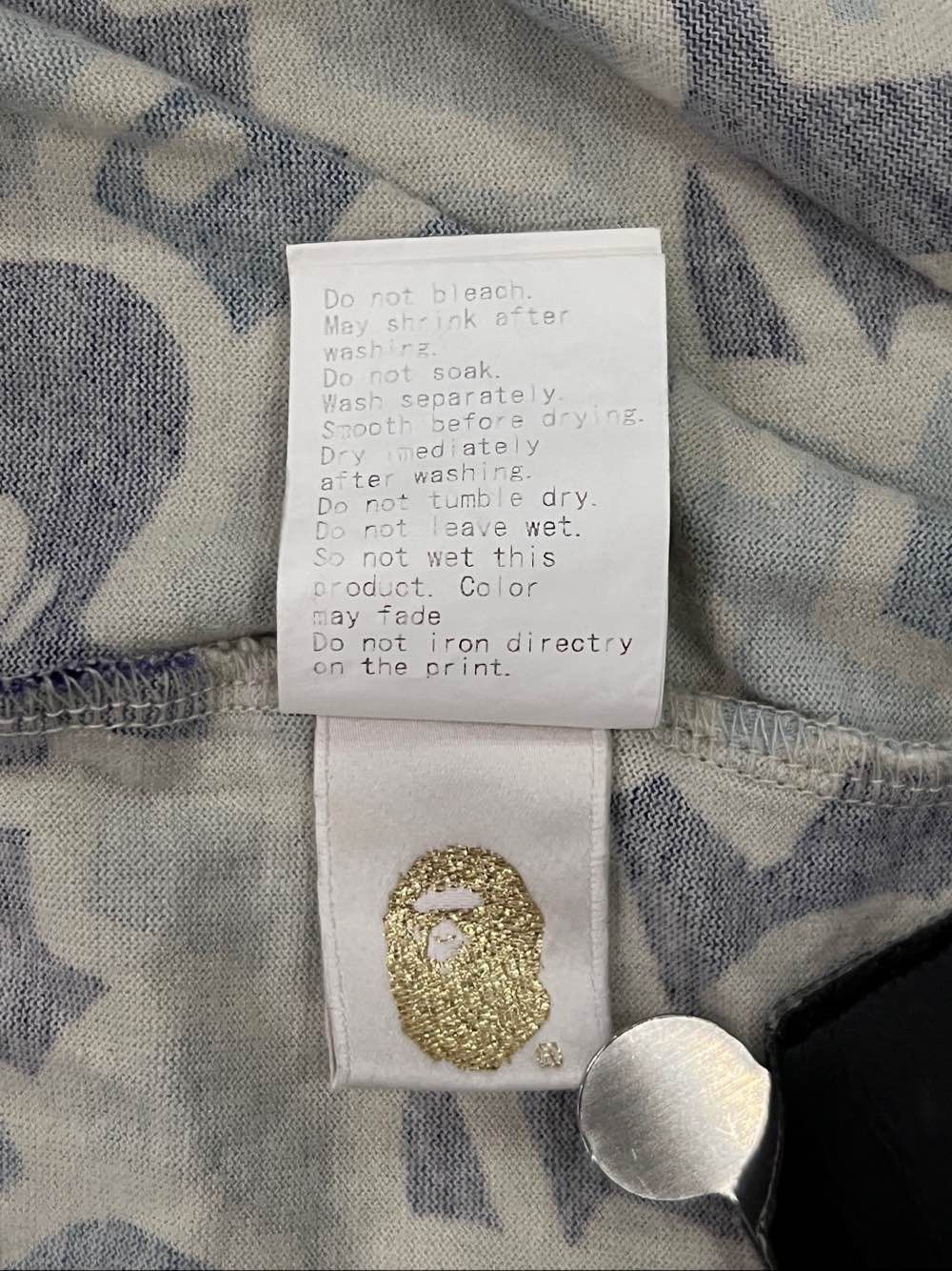 Bape A BATHING APE Camo Graphic T-Shirt Size M Size US M / EU 48-50 / 2 - 13 Thumbnail