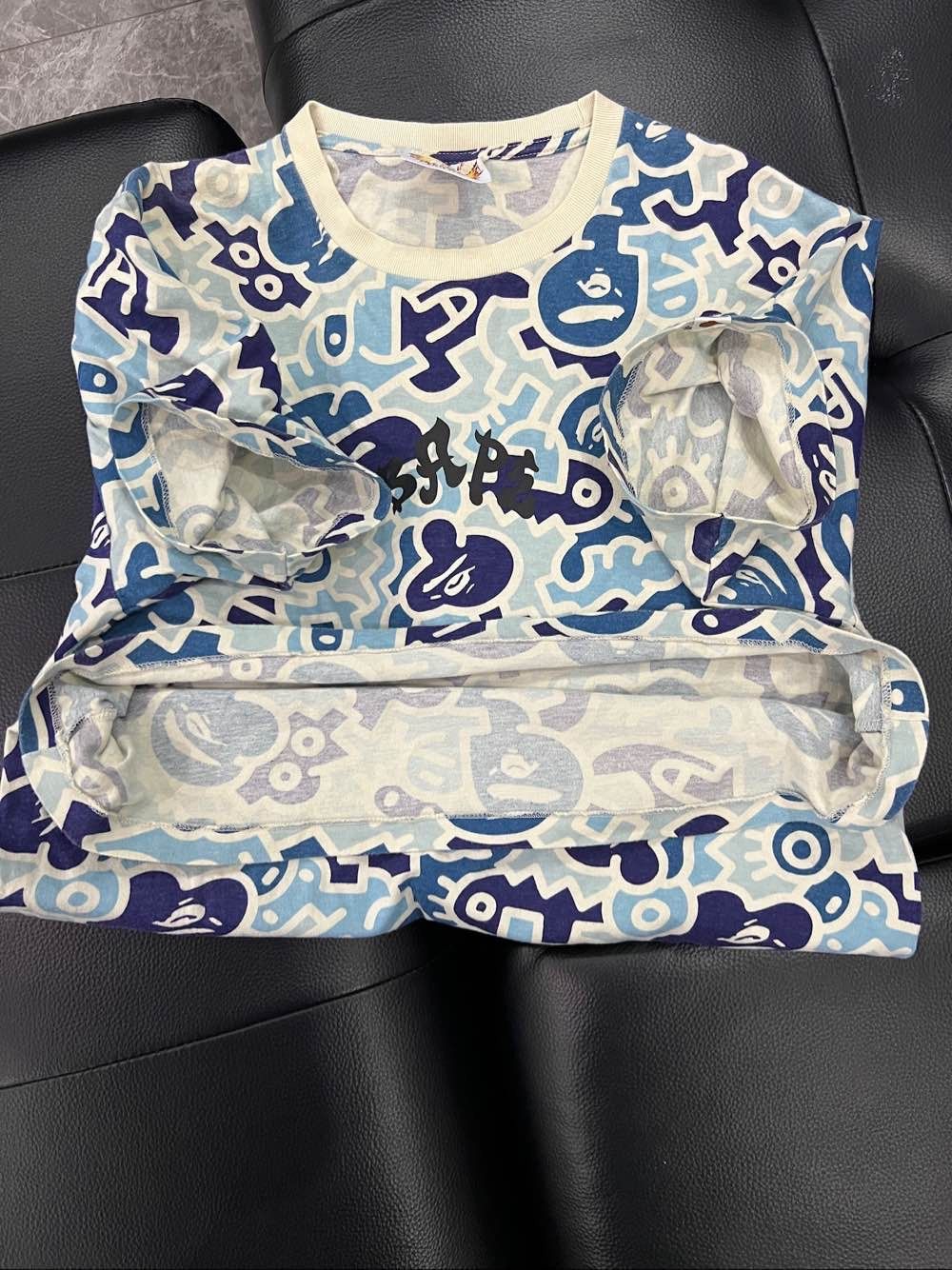 Bape A BATHING APE Camo Graphic T-Shirt Size M Size US M / EU 48-50 / 2 - 8 Thumbnail