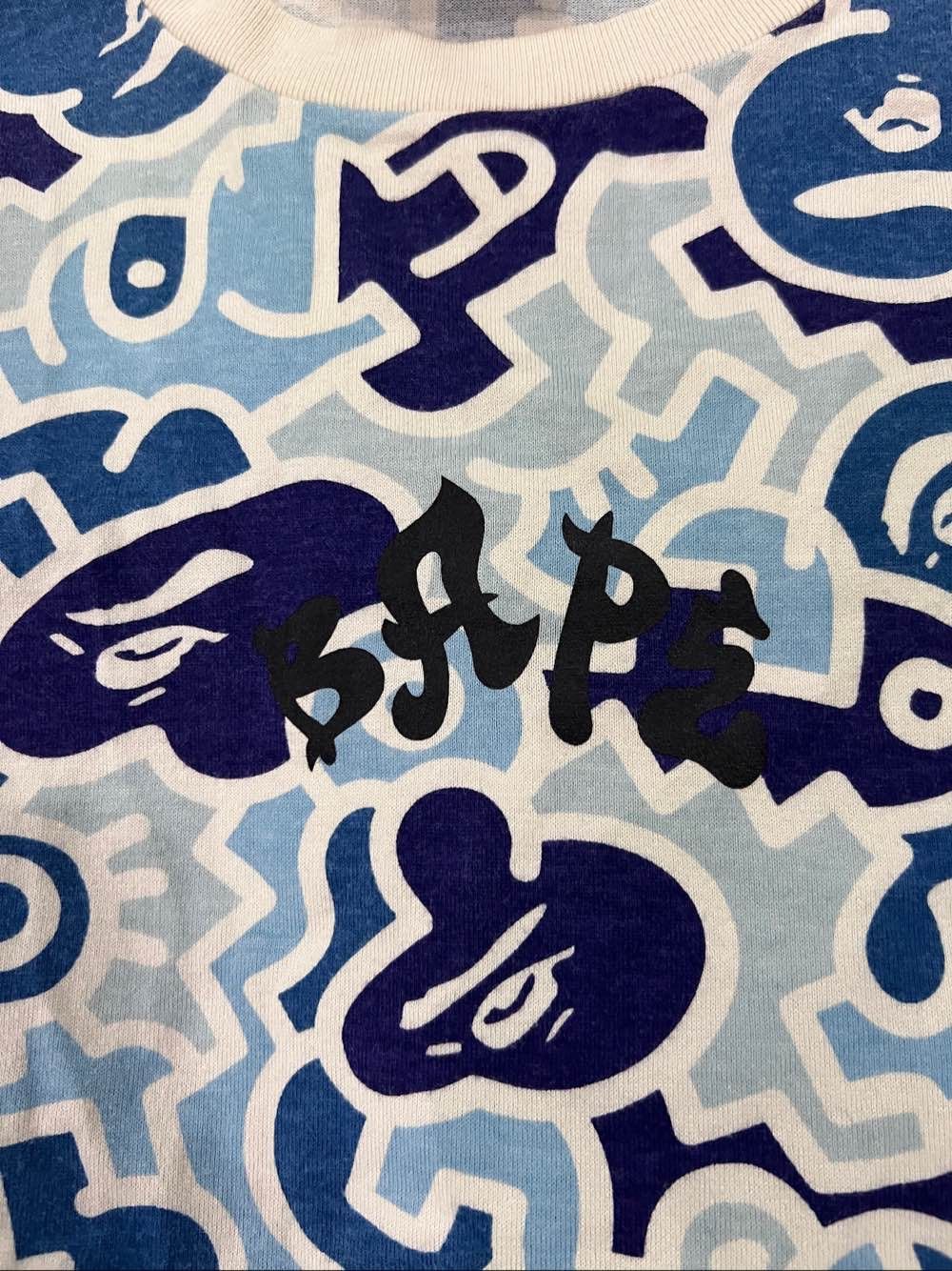 Bape A BATHING APE Camo Graphic T-Shirt Size M Size US M / EU 48-50 / 2 - 5 Thumbnail