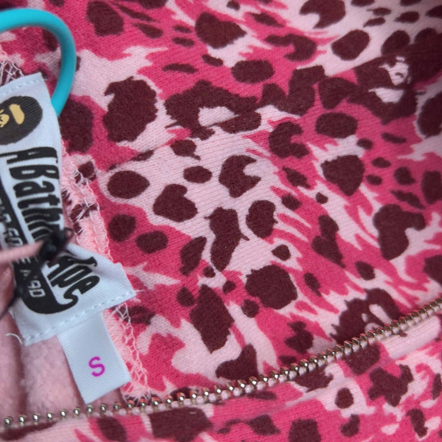 Bape A Bathing Ape Leopard Full Zip Hoodie Size S Size S / US 4 / IT 40 - 2 Thumbnail