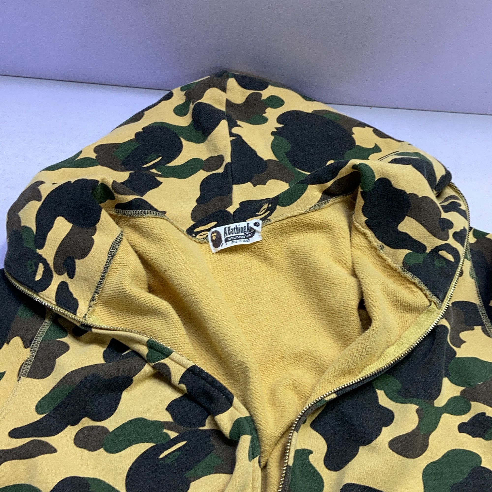 Bape A BATHING APE Camo Shark Full Zip Hoodie XL Size US XL / EU 56 / 4 - 7 Thumbnail