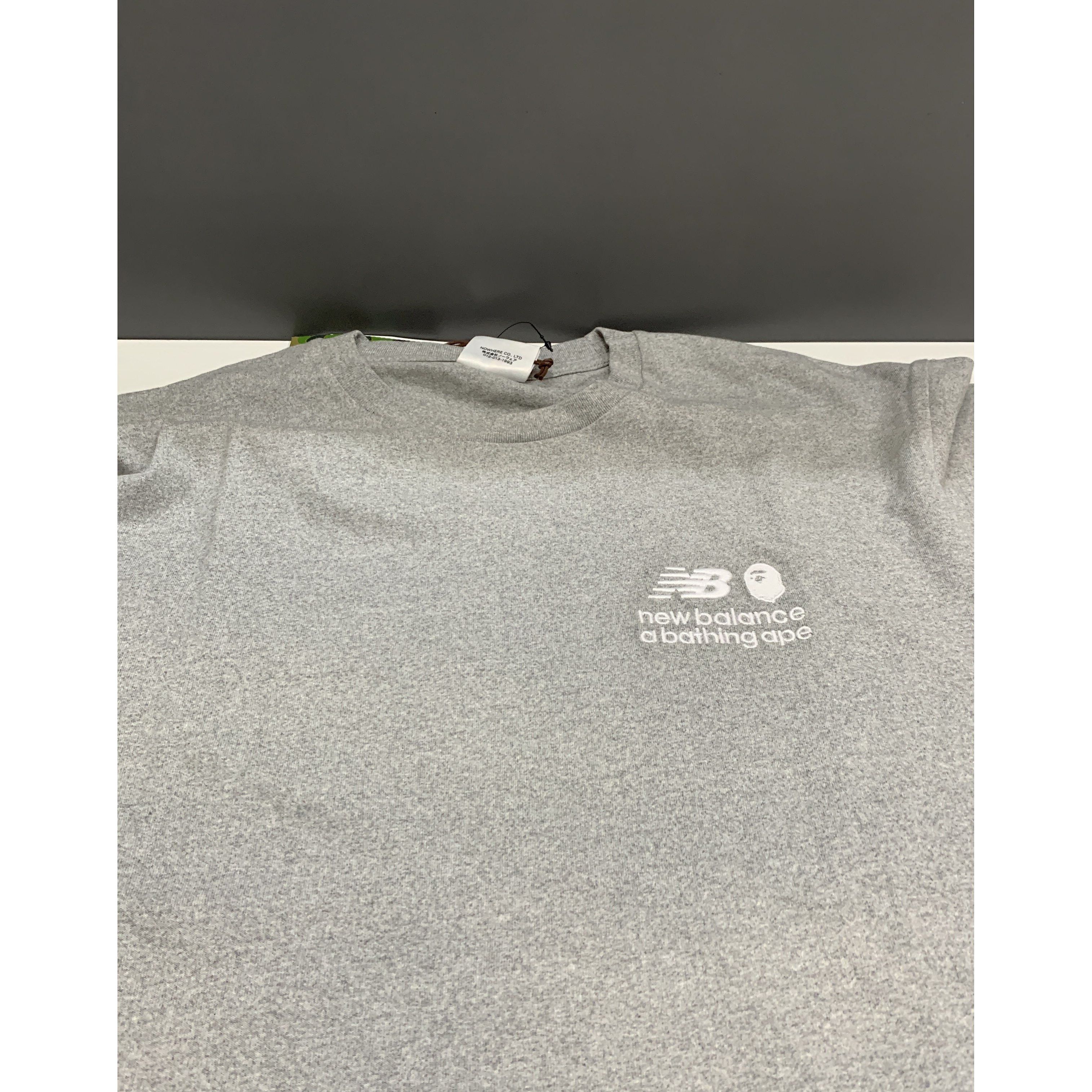 Bape A BATHING APE x New Balance Logo T-Shirt Size L Size US L / EU 52-54 / 3 - 6 Thumbnail