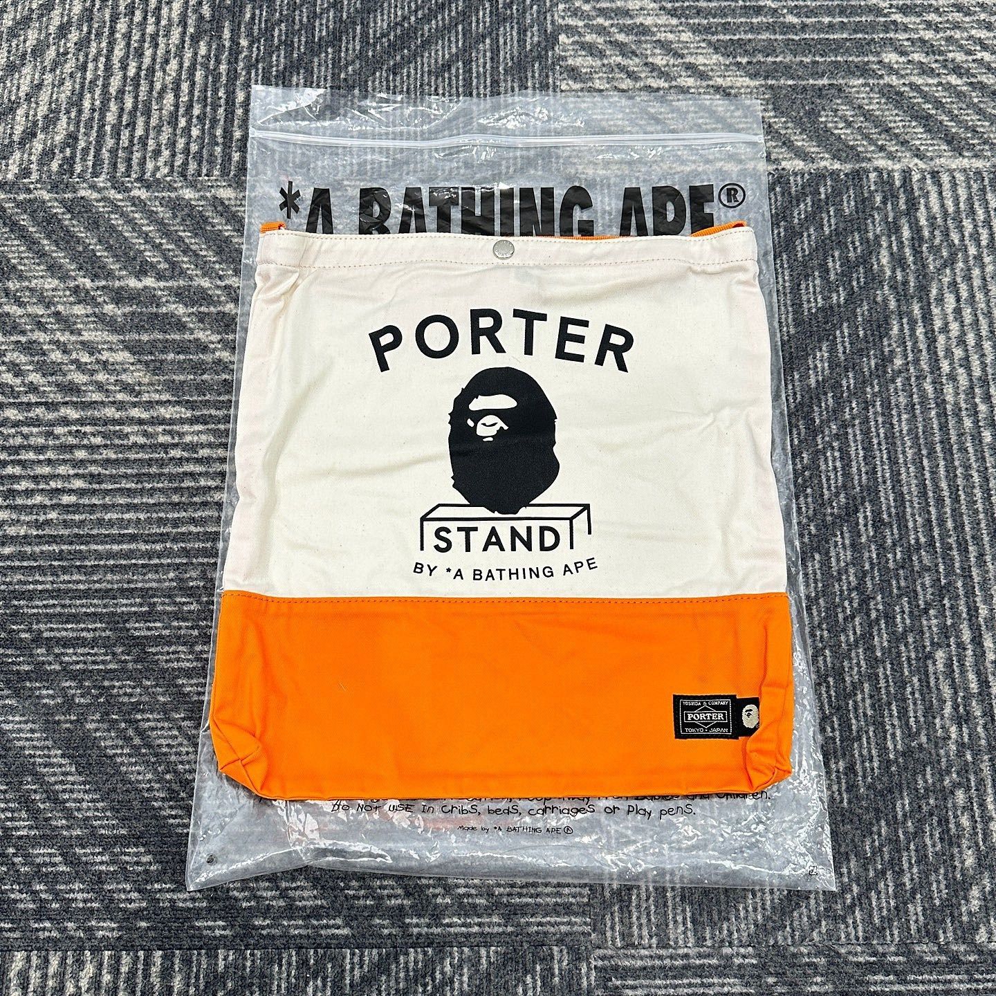 Bape A Bathing Ape x Porter Logo T-Shirt Size M Size US M / EU 48-50 / 2 - 8 Thumbnail