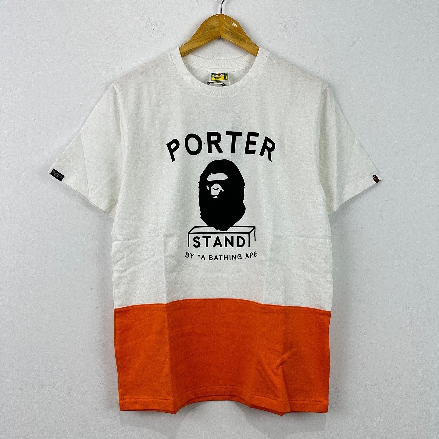 Bape A Bathing Ape x Porter Logo T-Shirt Size M Size US M / EU 48-50 / 2 - 5 Thumbnail