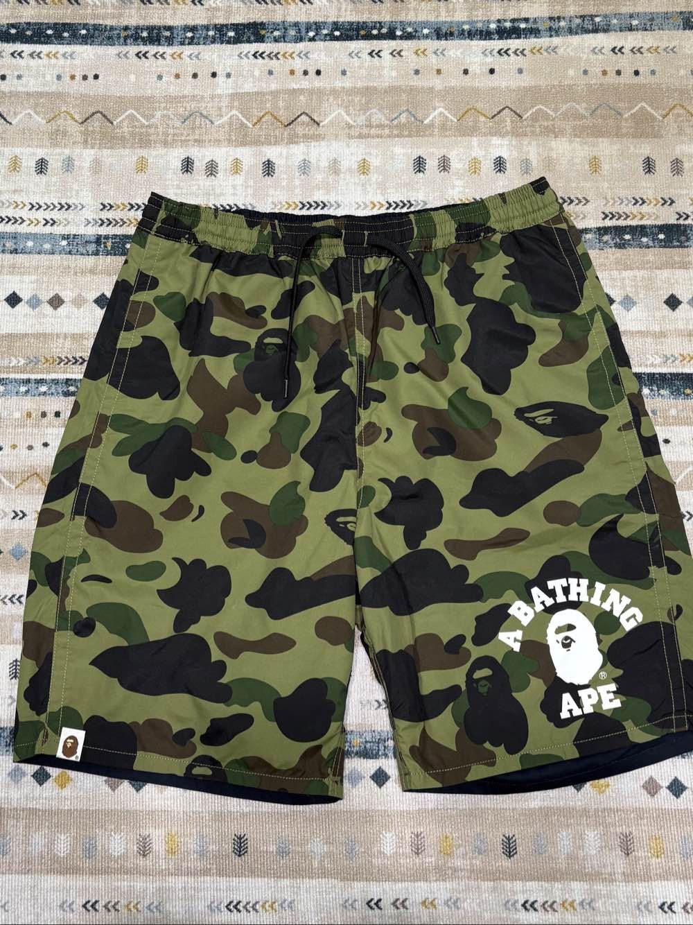 Bape A Bathing Ape Shark Camo Reversible Shorts Size M Size US 32 / EU 48 - 3 Thumbnail