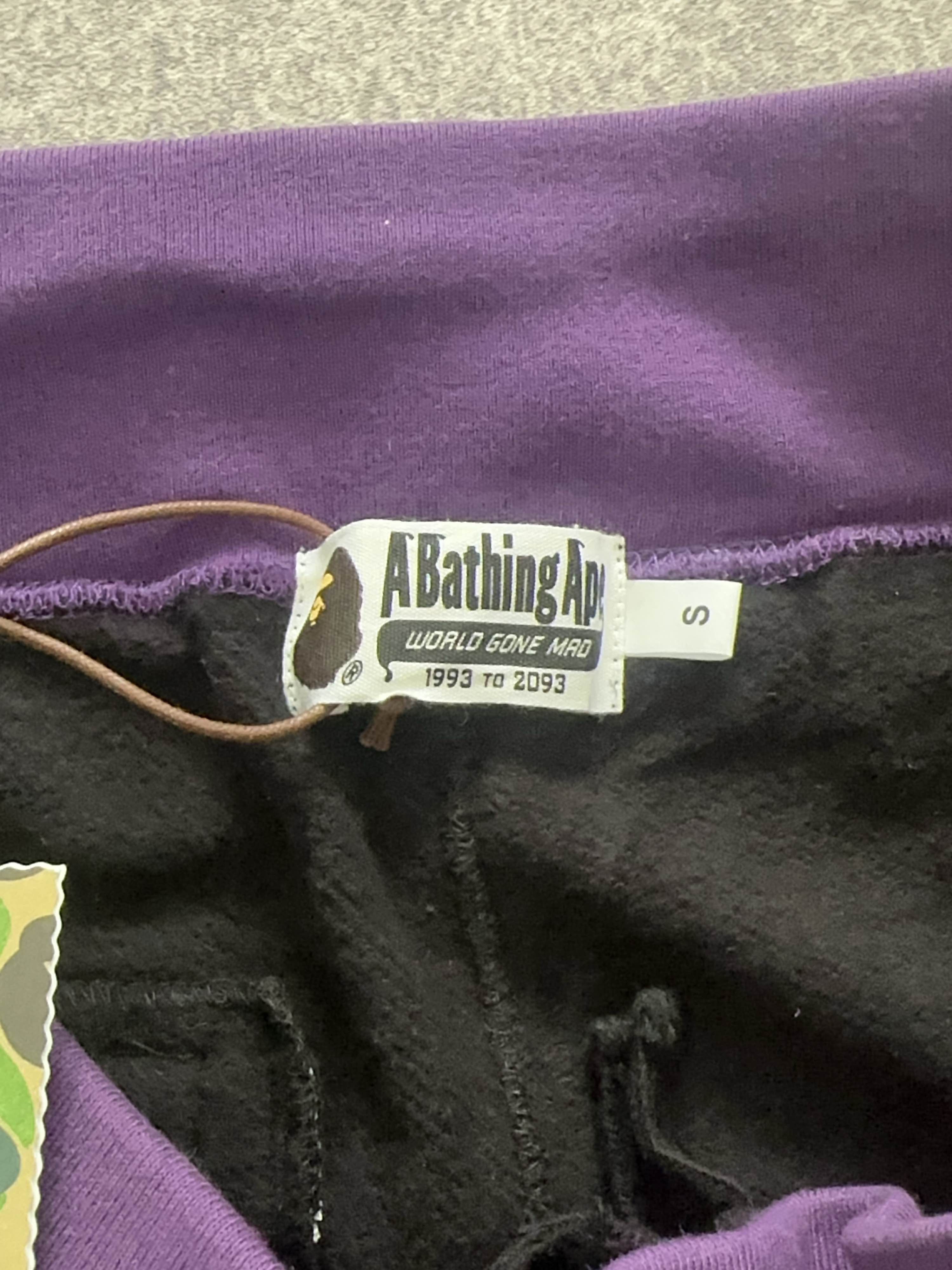 Bape A BATHING APE Logo Sweatpants Size S Size US 30 / EU 46 - 3 Thumbnail