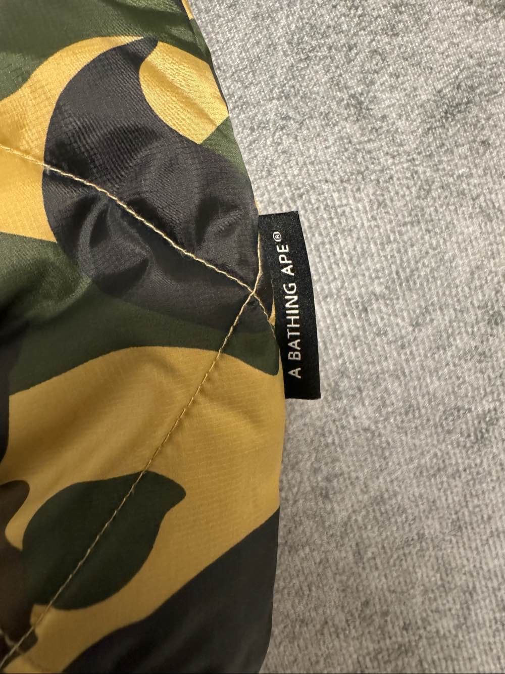 Bape A Bathing Ape Camo Down Vest Size L Size US L / EU 52-54 / 3 - 7 Thumbnail