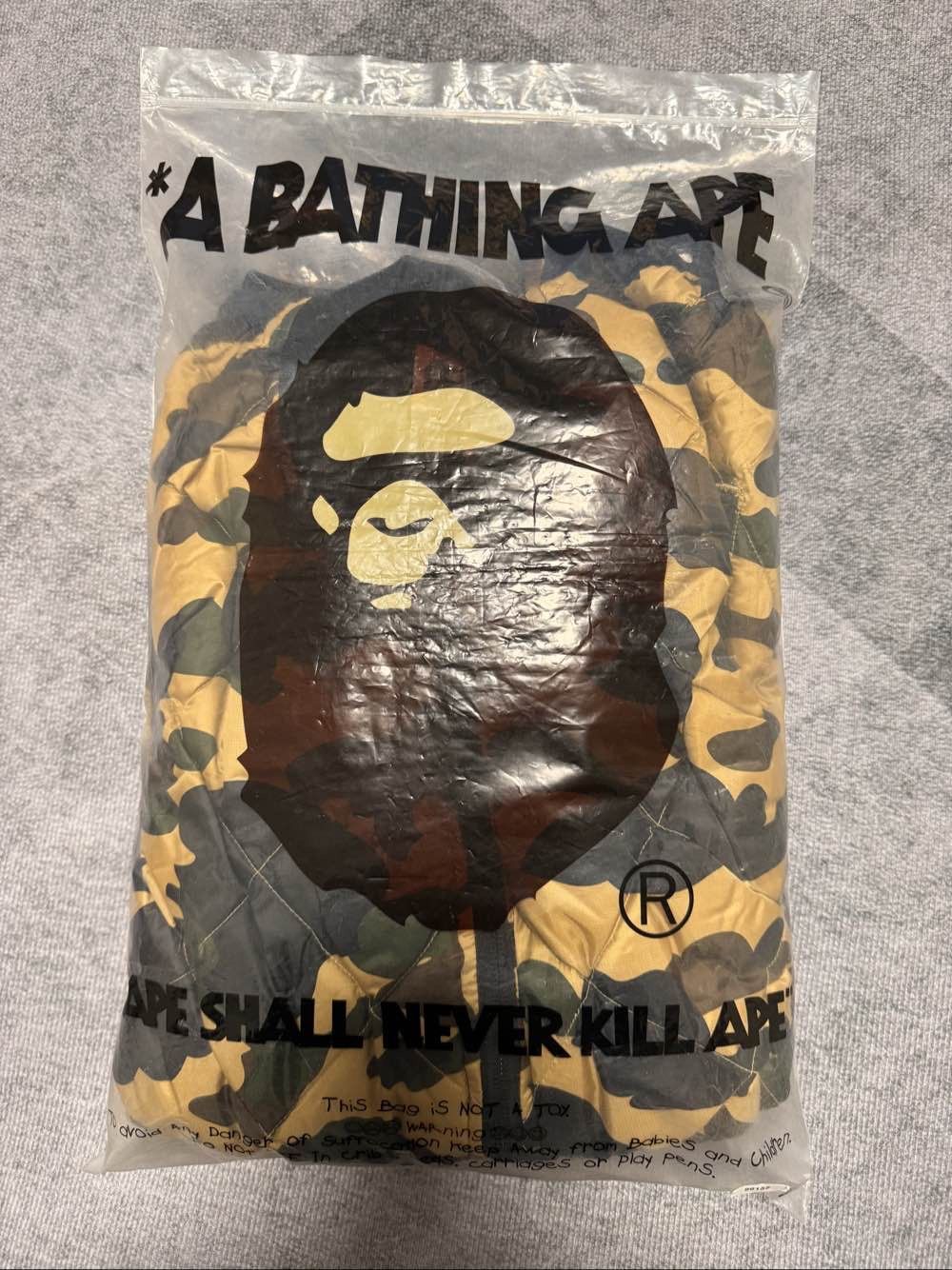 Bape A Bathing Ape Camo Down Vest Size L Size US L / EU 52-54 / 3 - 8 Thumbnail