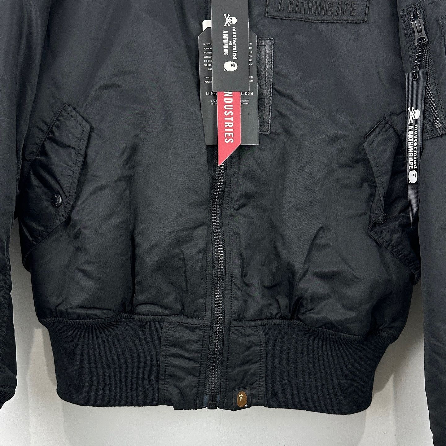 Bape A BATHING APE x Alpha x Mastermind Japan Bomber Size M Size US M / EU 48-50 / 2 - 8 Thumbnail