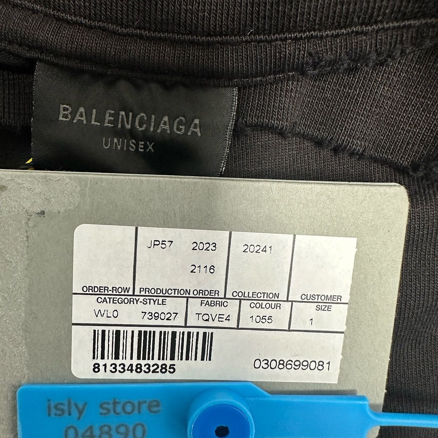 Balenciaga Balenciaga CD-R Graphic Long Sleeve T-Shirt Size XS Size US XS / EU 42 / 0 - 3 Thumbnail