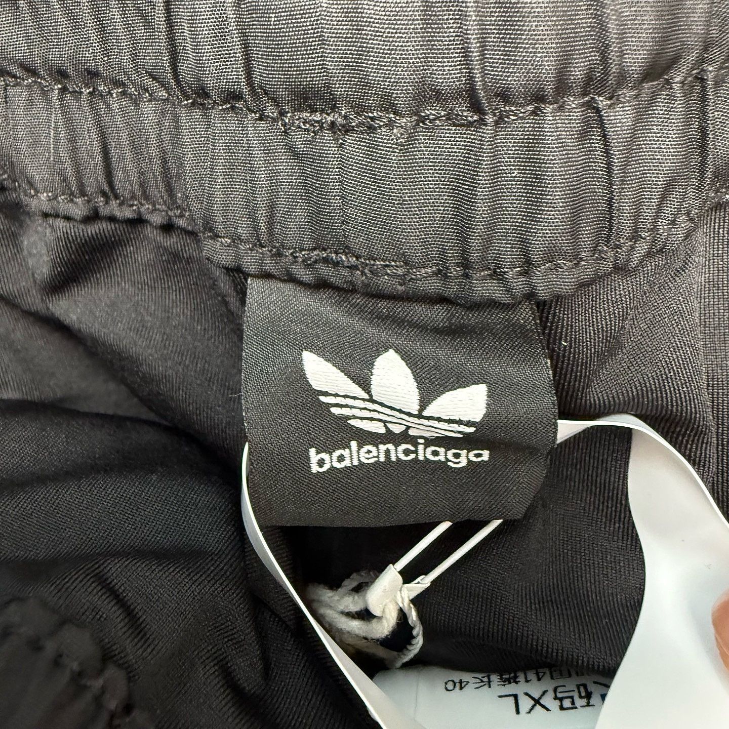 Balenciaga Balenciaga x Adidas 3-Stripe Shorts Size XL Size US 36 / EU 52 - 3 Thumbnail